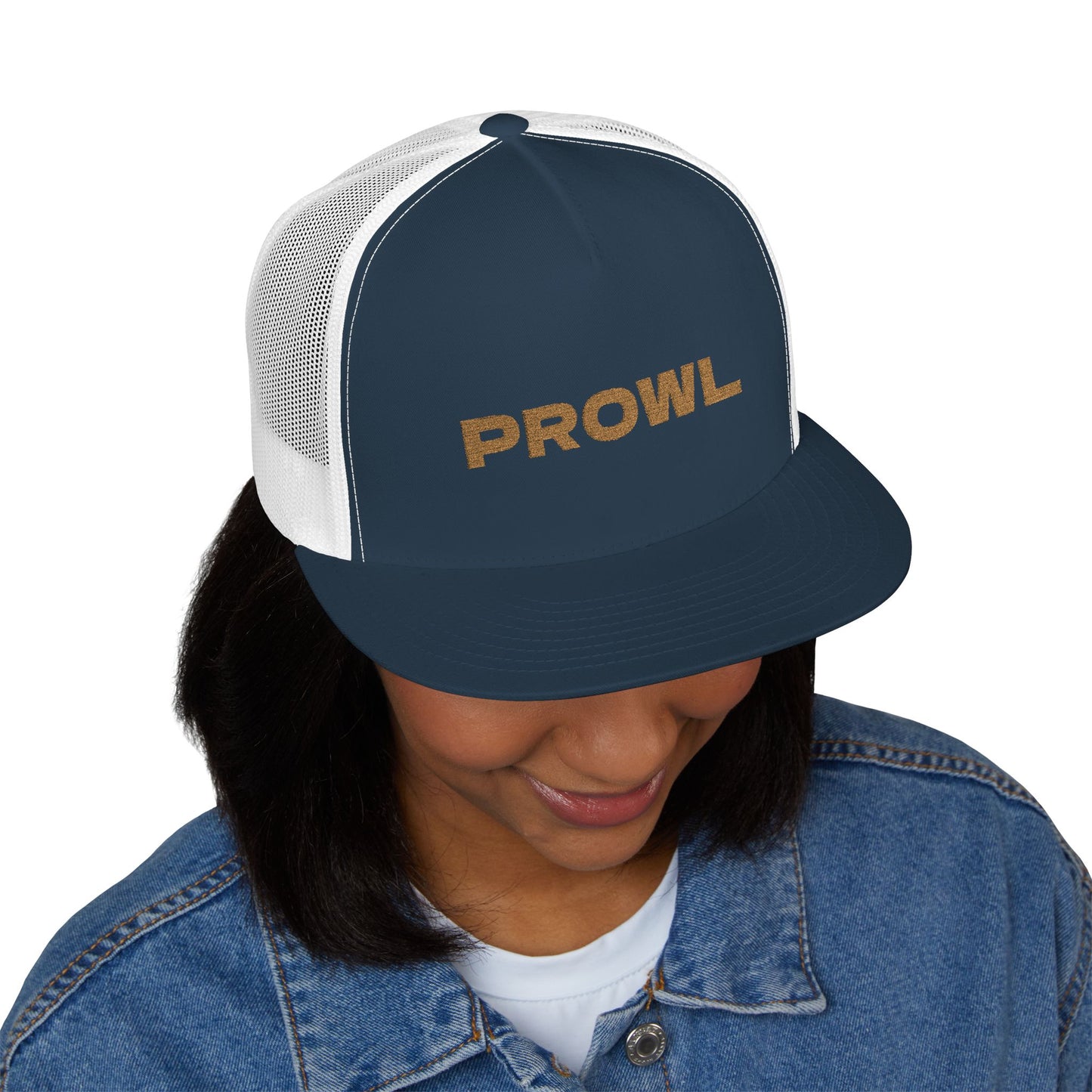 Prowl Trucker Cap - Stylish Embroidered Hat for Outdoor Enthusiasts, Perfect Gift for Friends, Summer Adventure, Trendy Fashion
