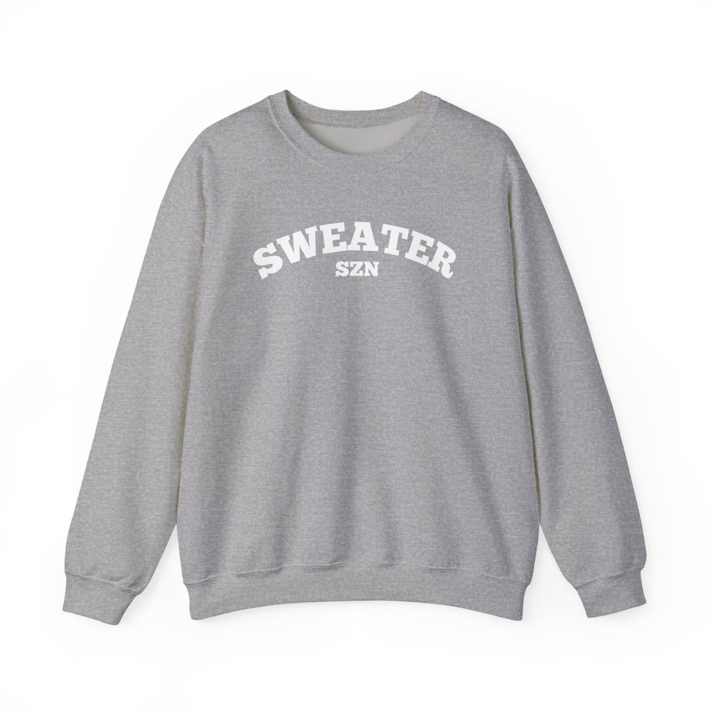 Cozy Sweater SZN Crewneck Sweatshirt - Perfect for Fall, Casual Wear, Gifts, Autumn Style, Unisex Apparel