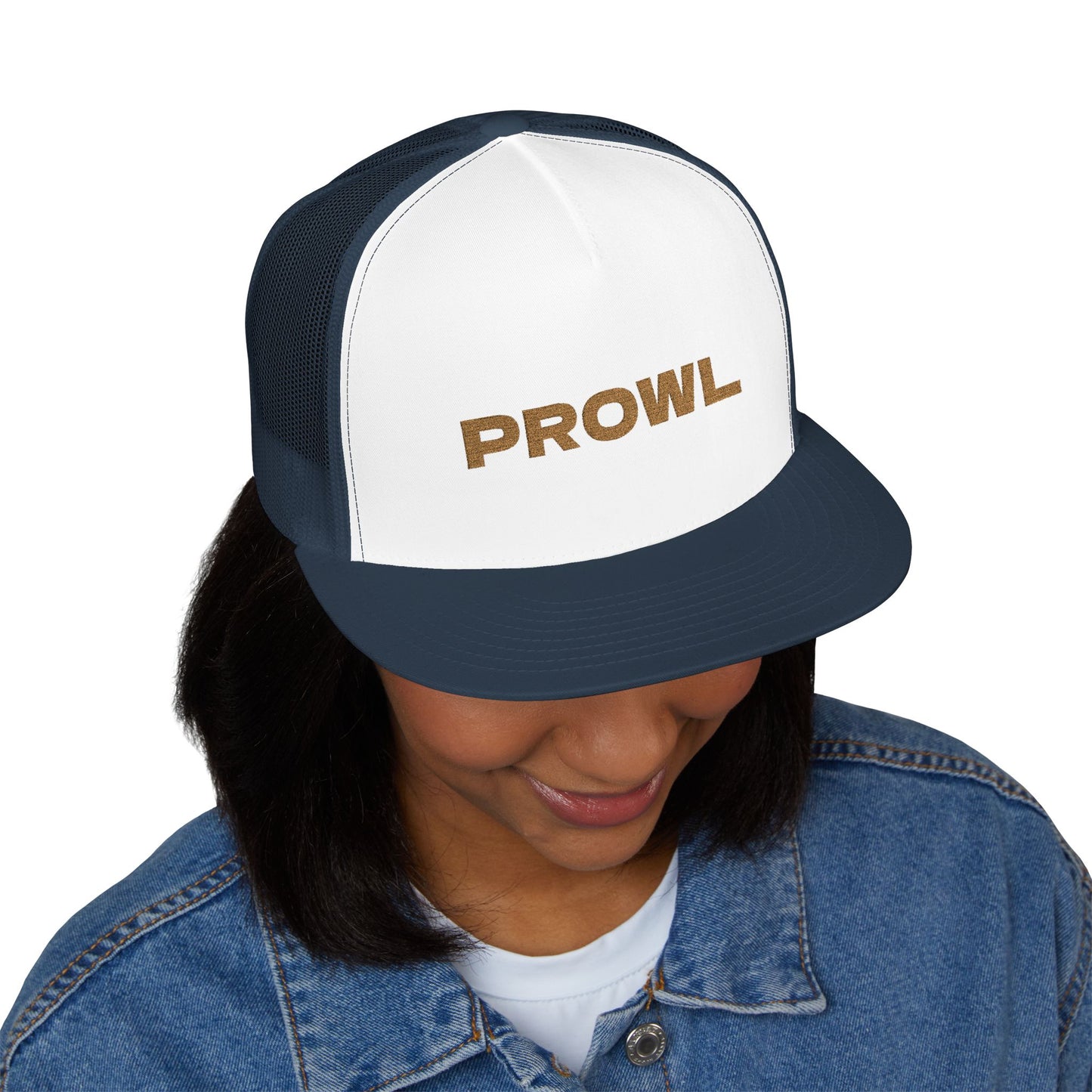 Prowl Trucker Cap - Stylish Embroidered Hat for Outdoor Enthusiasts, Perfect Gift for Friends, Summer Adventure, Trendy Fashion