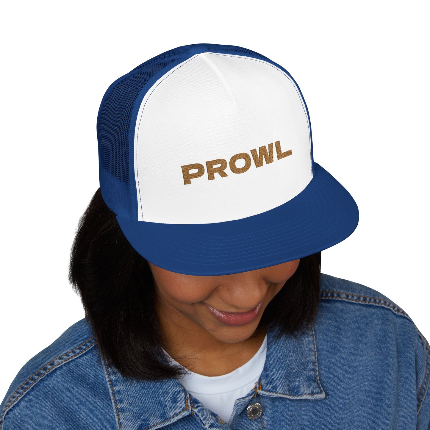 Prowl Trucker Cap - Stylish Embroidered Hat for Outdoor Enthusiasts, Perfect Gift for Friends, Summer Adventure, Trendy Fashion