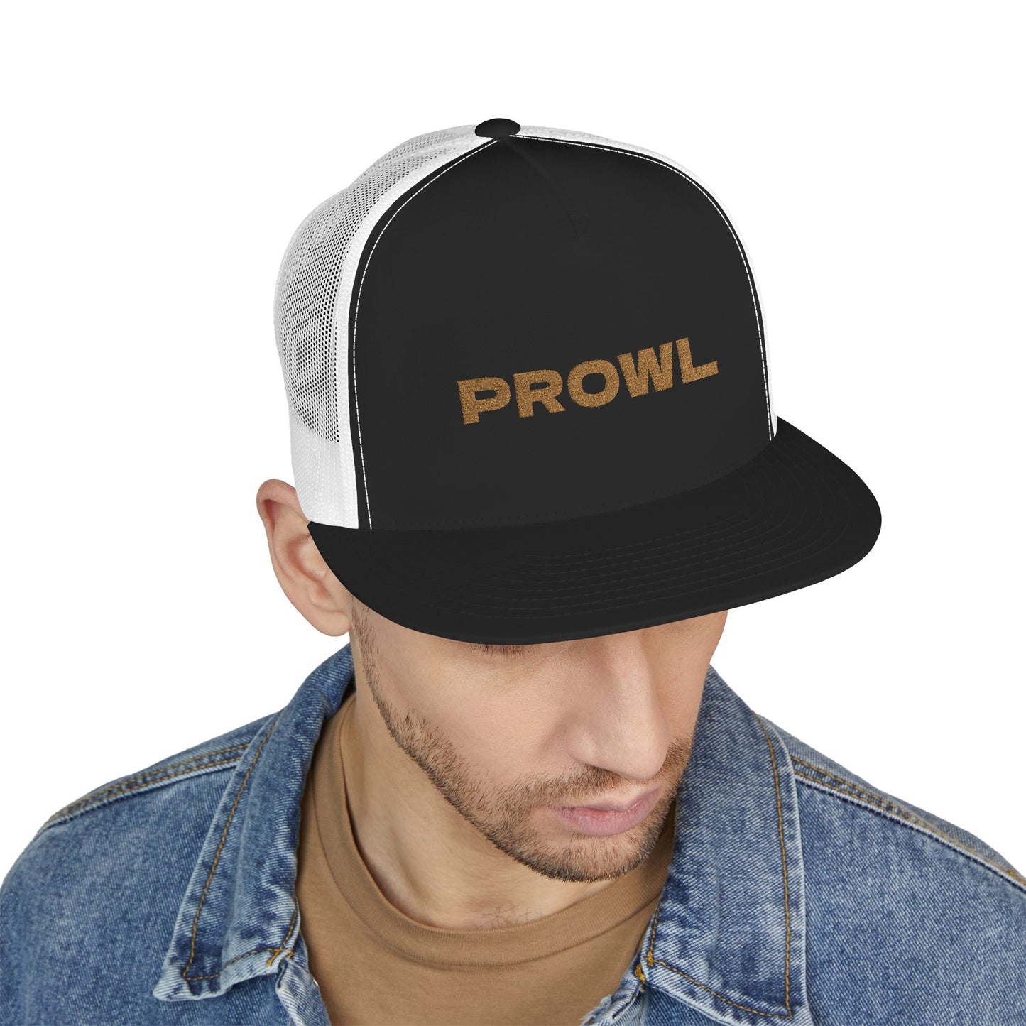 Prowl Trucker Cap - Stylish Embroidered Hat for Outdoor Enthusiasts, Perfect Gift for Friends, Summer Adventure, Trendy Fashion