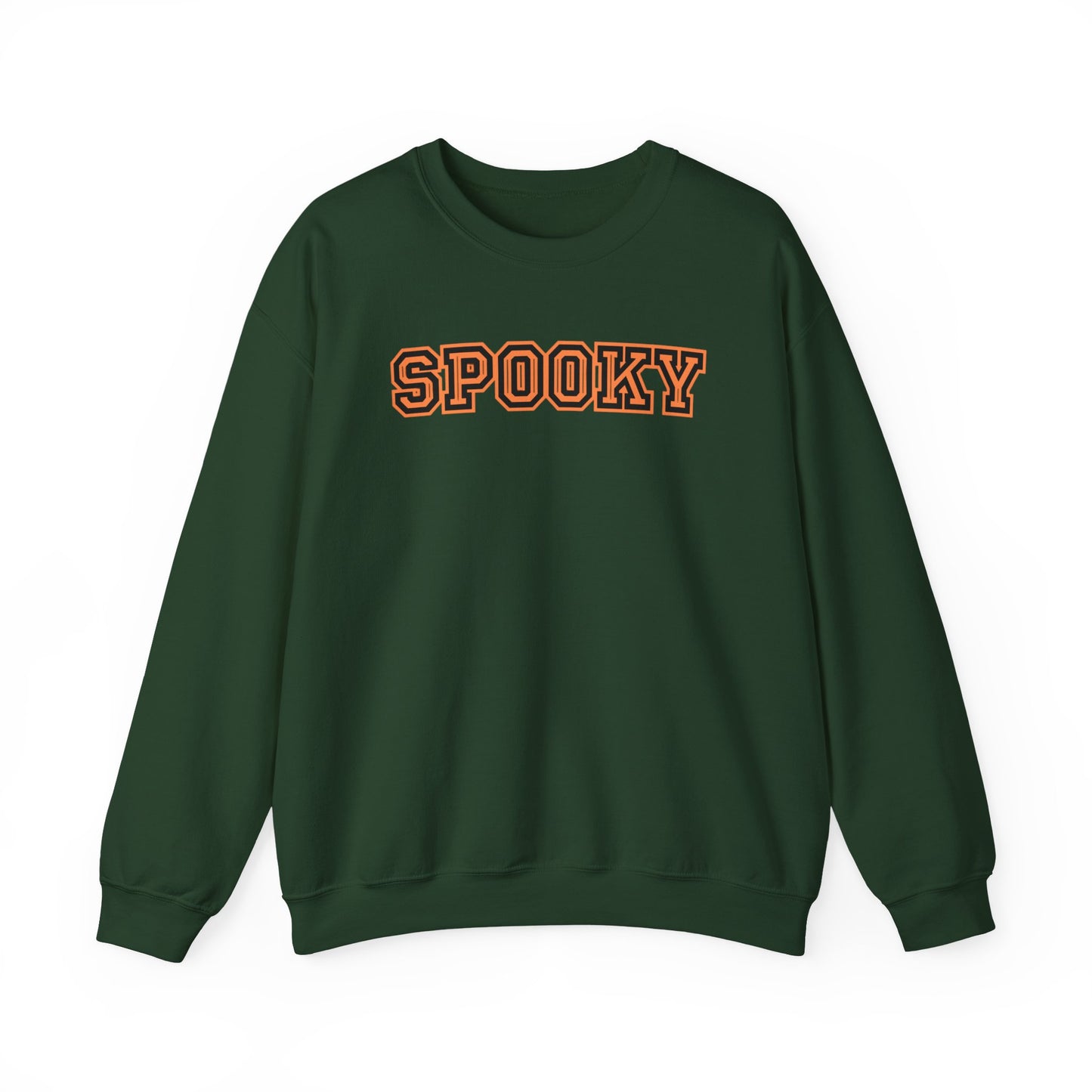 Spooky Crewneck Sweatshirt | Unisex Halloween Sweatshirt, Cozy Fall Apparel, Ghost-Themed Gift, Party Outfit, Casual Wear