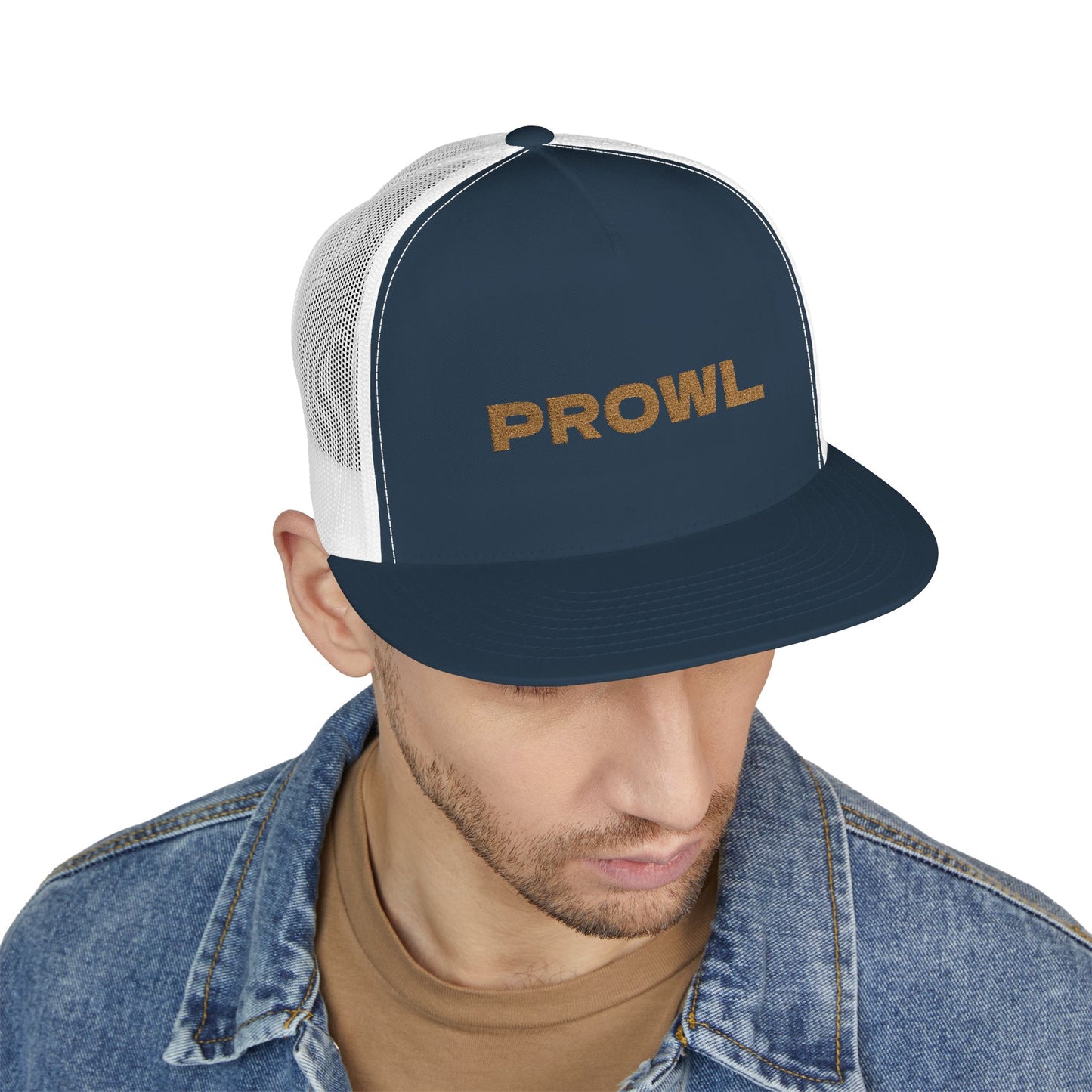 Prowl Trucker Cap - Stylish Embroidered Hat for Outdoor Enthusiasts, Perfect Gift for Friends, Summer Adventure, Trendy Fashion