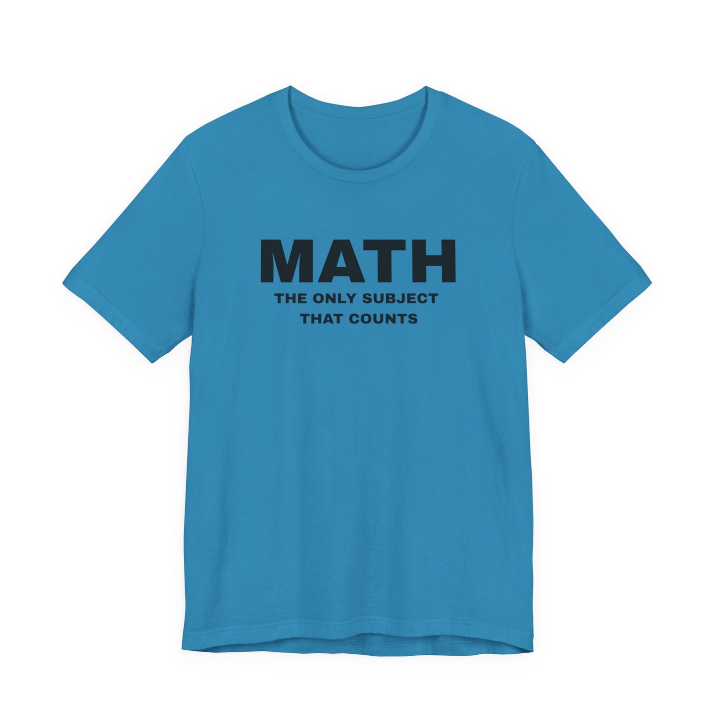 Math Lover Unisex Jersey Tee, Educational Gift, Teacher Appreciation, Back to School, Student Essentials, Mathematics Humor Shirt