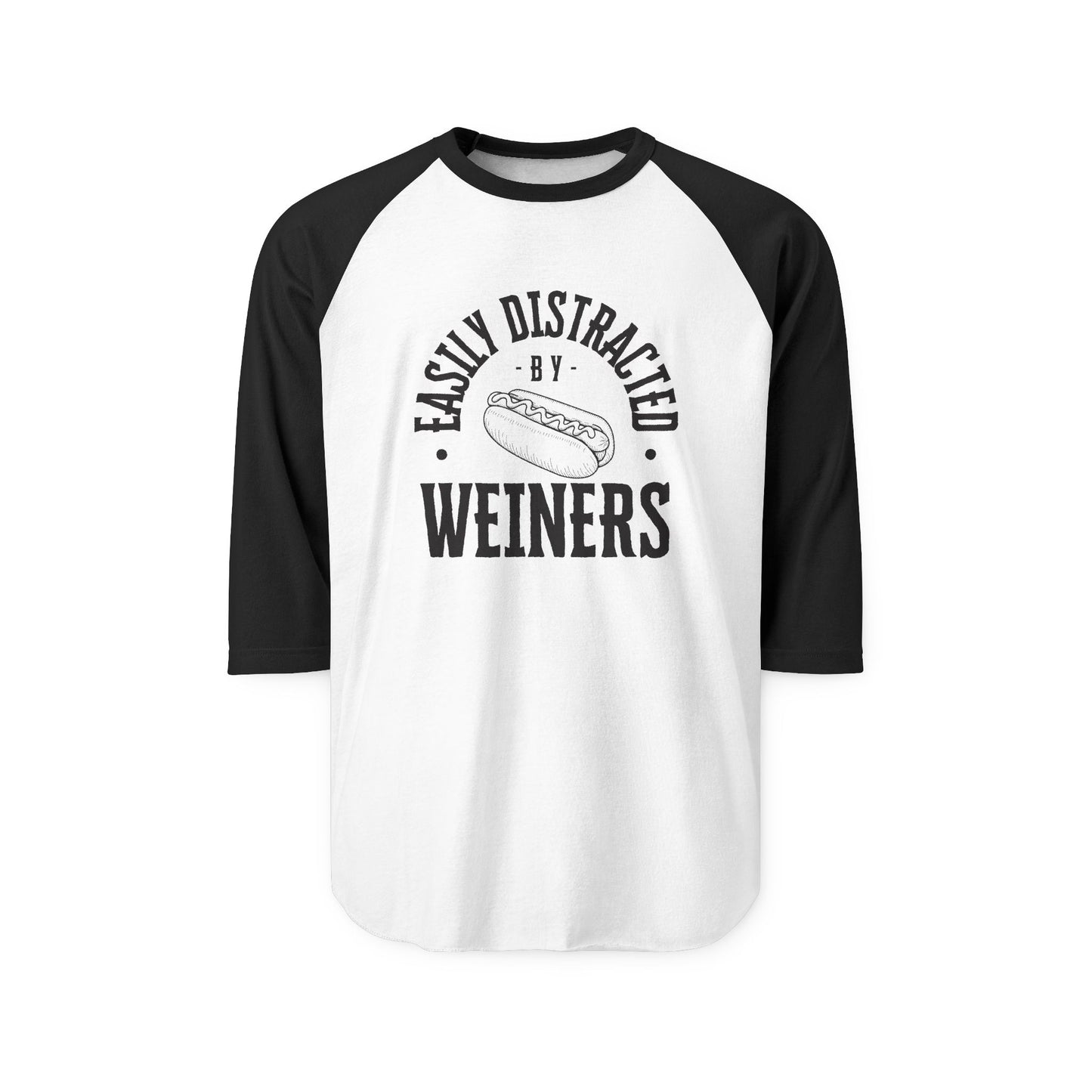 Unisex Three-Quarter Sleeve Raglan Shirt