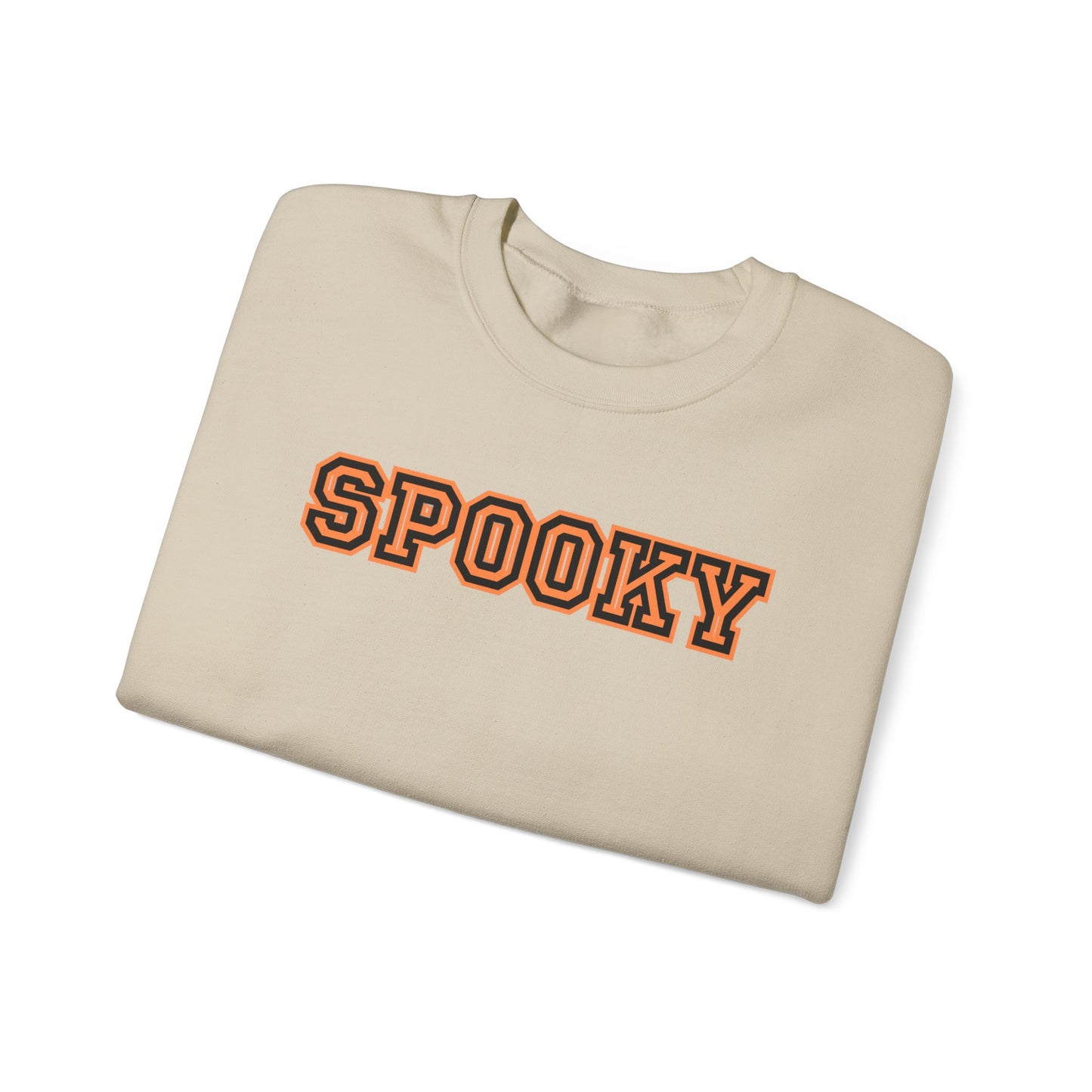 Spooky Crewneck Sweatshirt | Unisex Halloween Sweatshirt, Cozy Fall Apparel, Ghost-Themed Gift, Party Outfit, Casual Wear