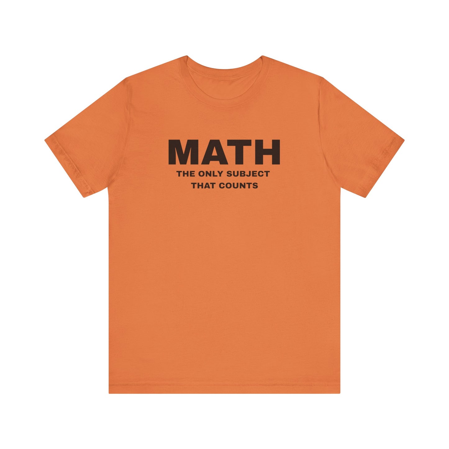 Math Lover Unisex Jersey Tee, Educational Gift, Teacher Appreciation, Back to School, Student Essentials, Mathematics Humor Shirt