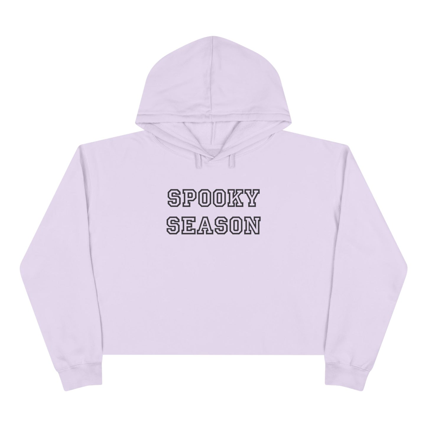 Spooky Season Crop Hoodie - Trendy Fall Fashion, Gift for Whiskey Lovers, Casual Wear, Cozy Lounge Top, Perfect for Parties