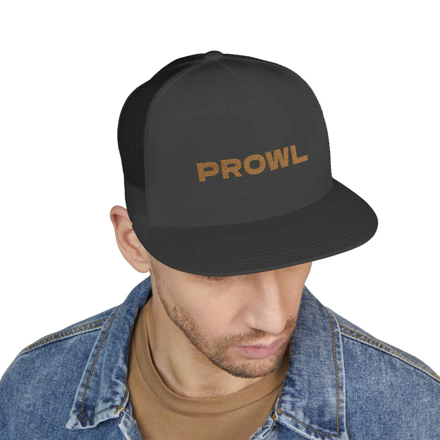 Prowl Trucker Cap - Stylish Embroidered Hat for Outdoor Enthusiasts, Perfect Gift for Friends, Summer Adventure, Trendy Fashion