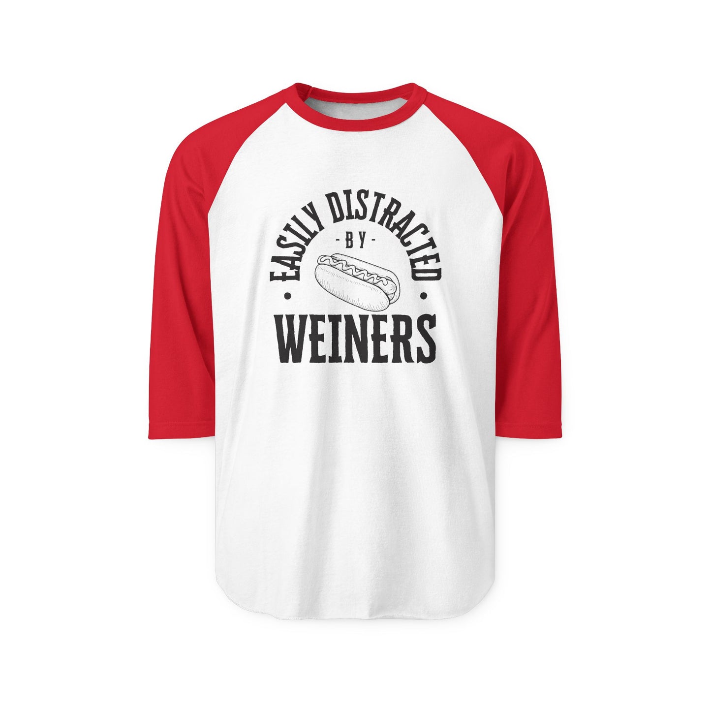 Unisex Three-Quarter Sleeve Raglan Shirt