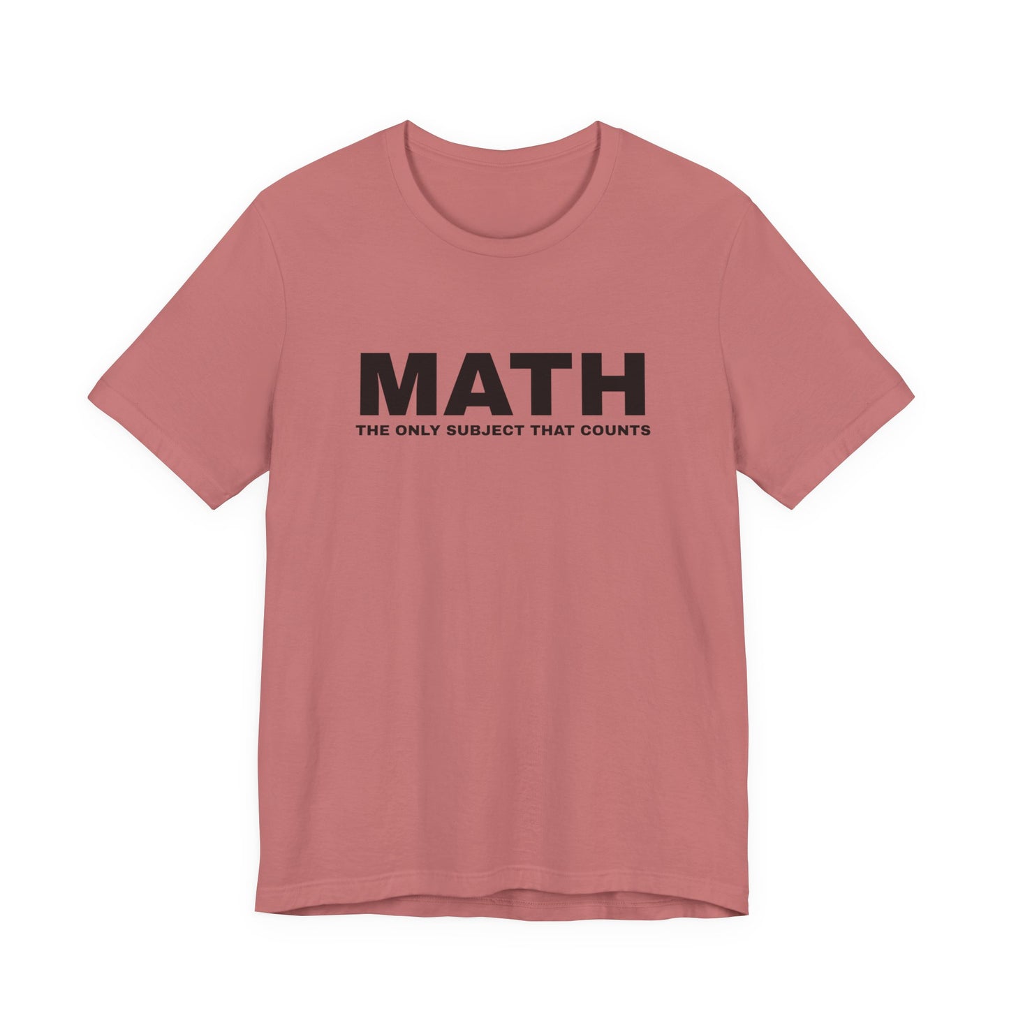 Math-Themed Unisex Jersey Tee - Creative Gift for Teachers, Math Lovers, Students, Education Fans, Stylish Casual Wear