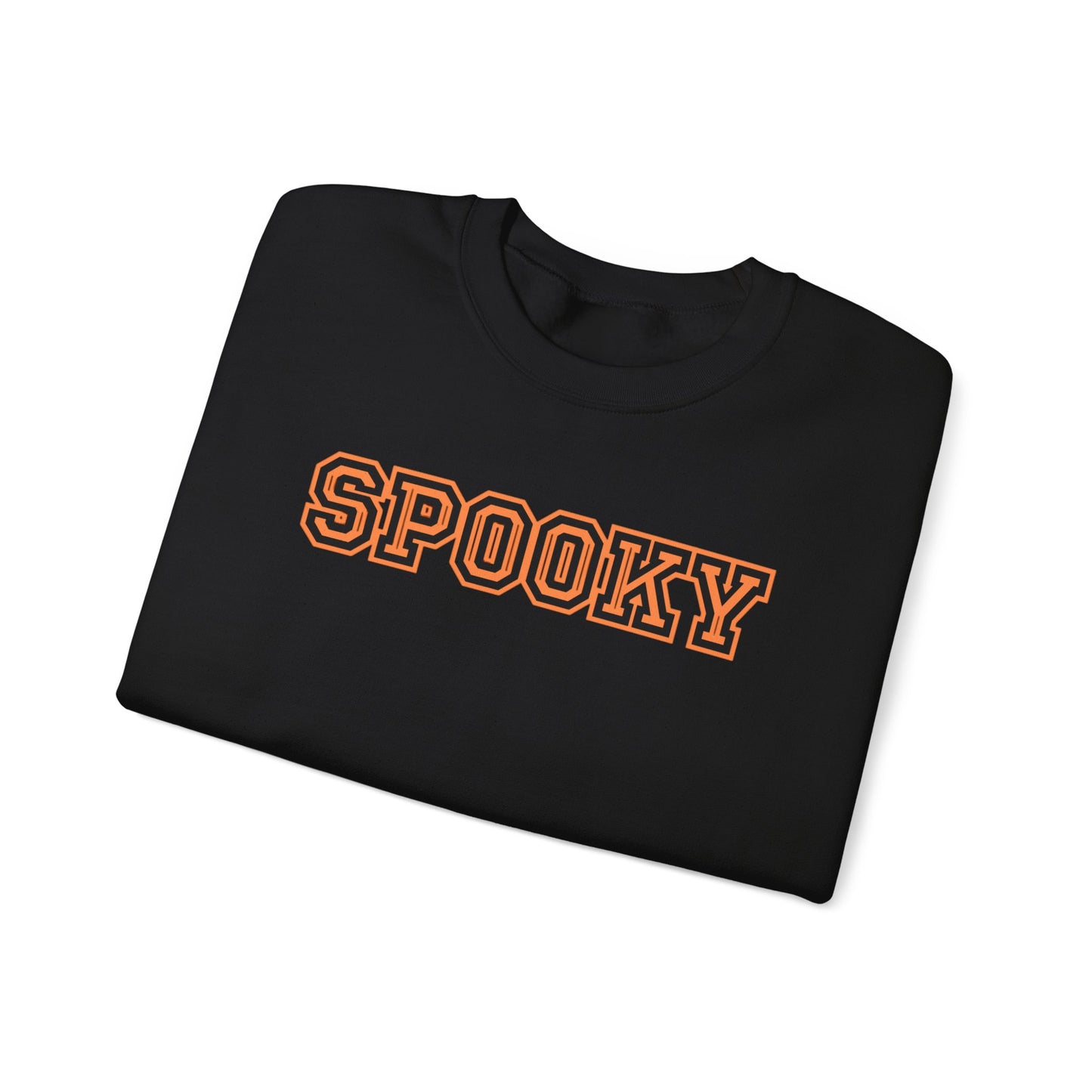 Spooky Crewneck Sweatshirt | Unisex Halloween Sweatshirt, Cozy Fall Apparel, Ghost-Themed Gift, Party Outfit, Casual Wear