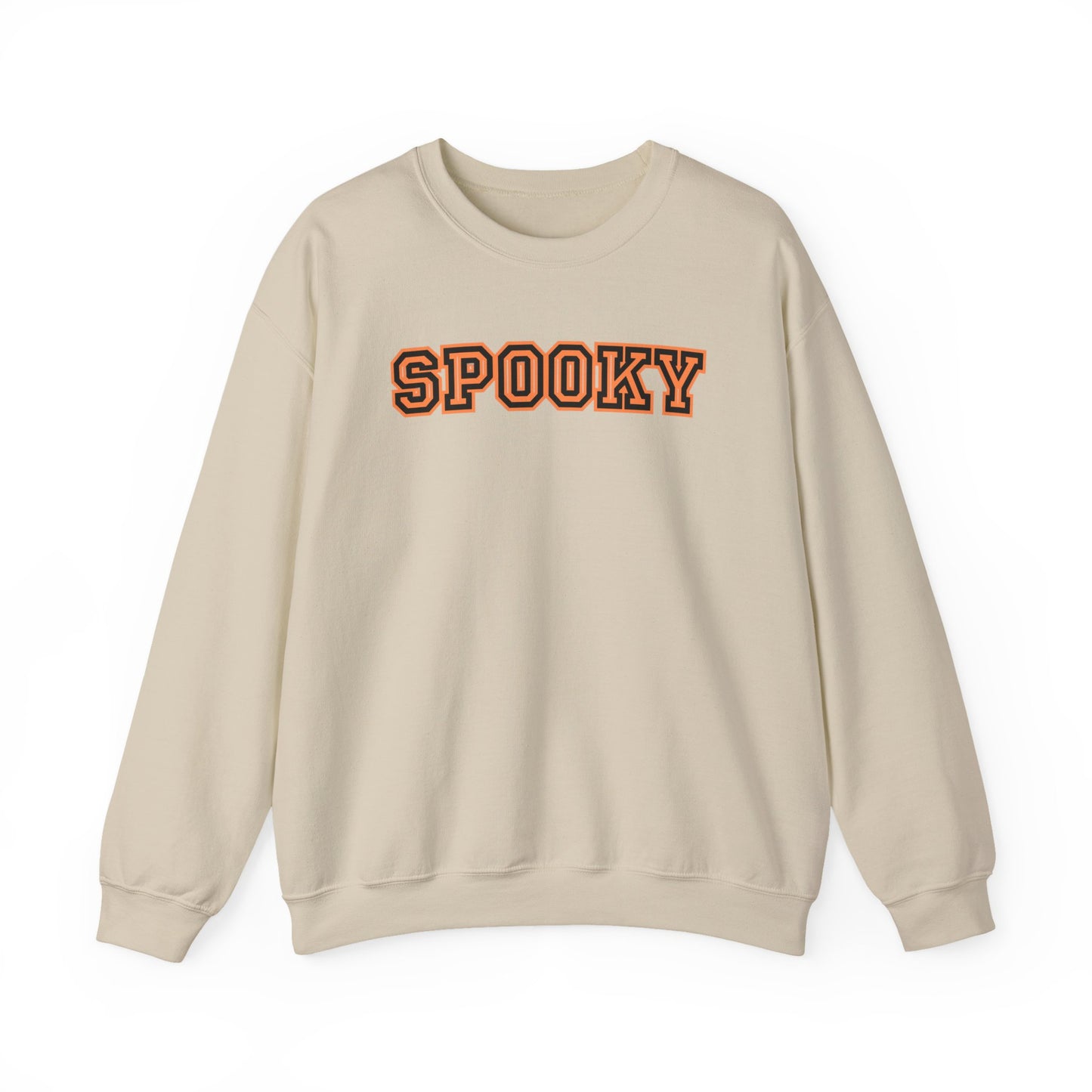 Spooky Crewneck Sweatshirt | Unisex Halloween Sweatshirt, Cozy Fall Apparel, Ghost-Themed Gift, Party Outfit, Casual Wear