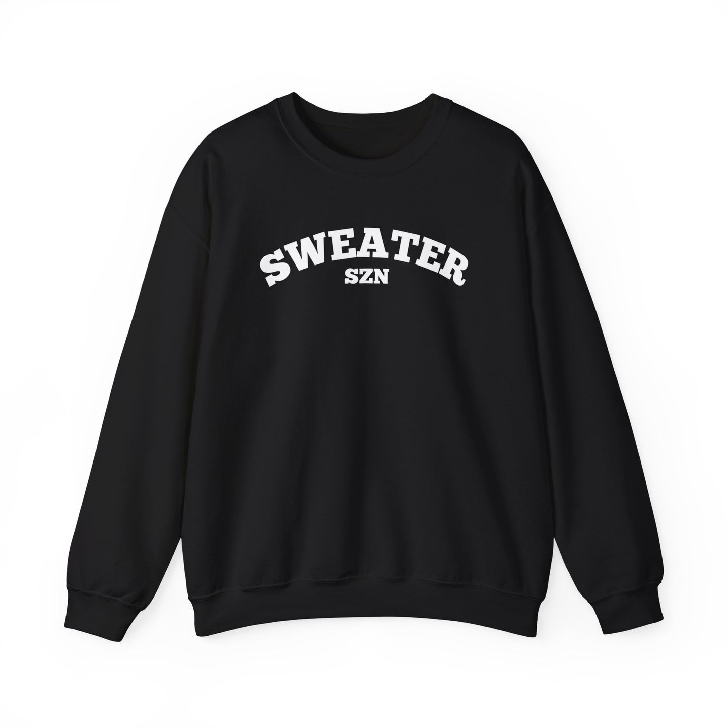 Cozy Sweater SZN Crewneck Sweatshirt - Perfect for Fall, Casual Wear, Gifts, Autumn Style, Unisex Apparel