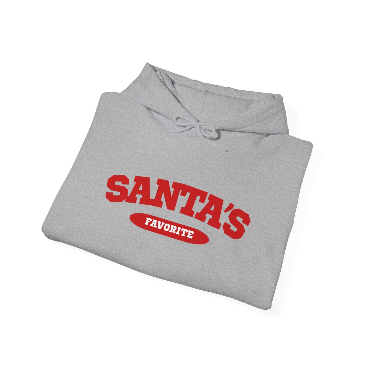 Santa's Favorite Hoodie, Christmas Sweatshirt, Holiday Gift, Unisex Pullover, Festive Apparel, Winter Wear