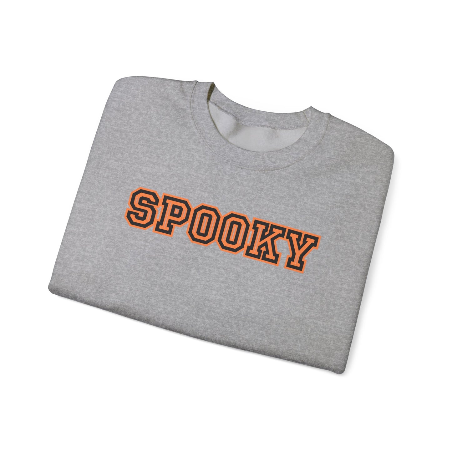 Spooky Crewneck Sweatshirt | Unisex Halloween Sweatshirt, Cozy Fall Apparel, Ghost-Themed Gift, Party Outfit, Casual Wear