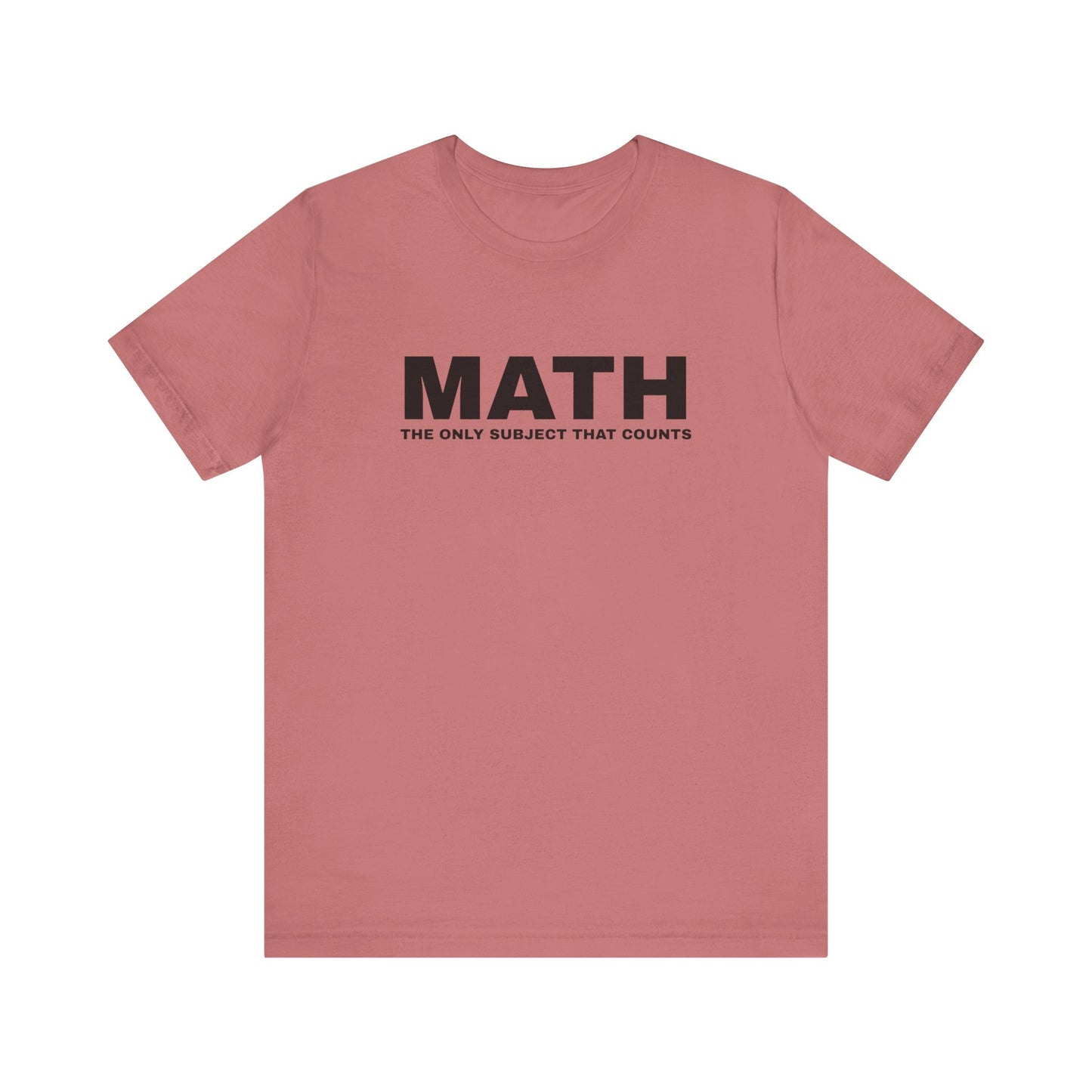 Math-Themed Unisex Jersey Tee - Creative Gift for Teachers, Math Lovers, Students, Education Fans, Stylish Casual Wear