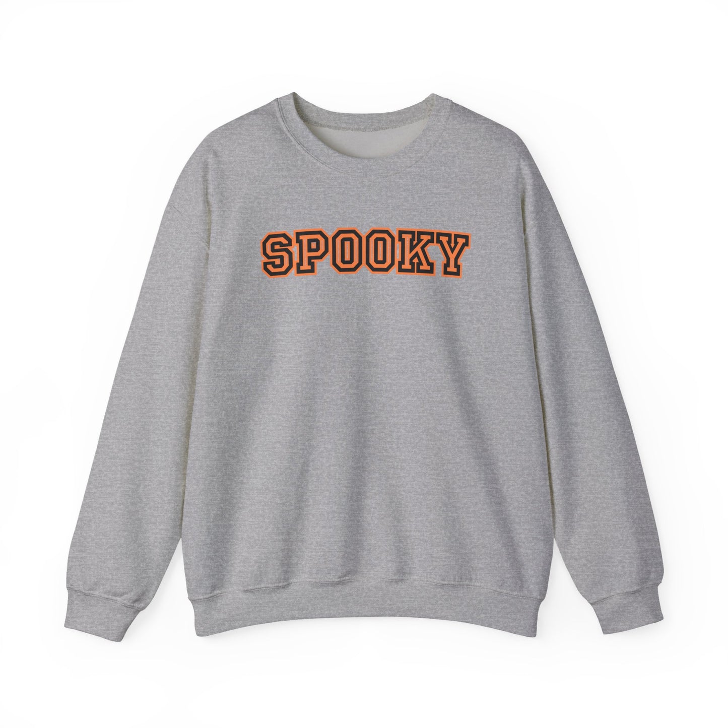 Spooky Crewneck Sweatshirt | Unisex Halloween Sweatshirt, Cozy Fall Apparel, Ghost-Themed Gift, Party Outfit, Casual Wear