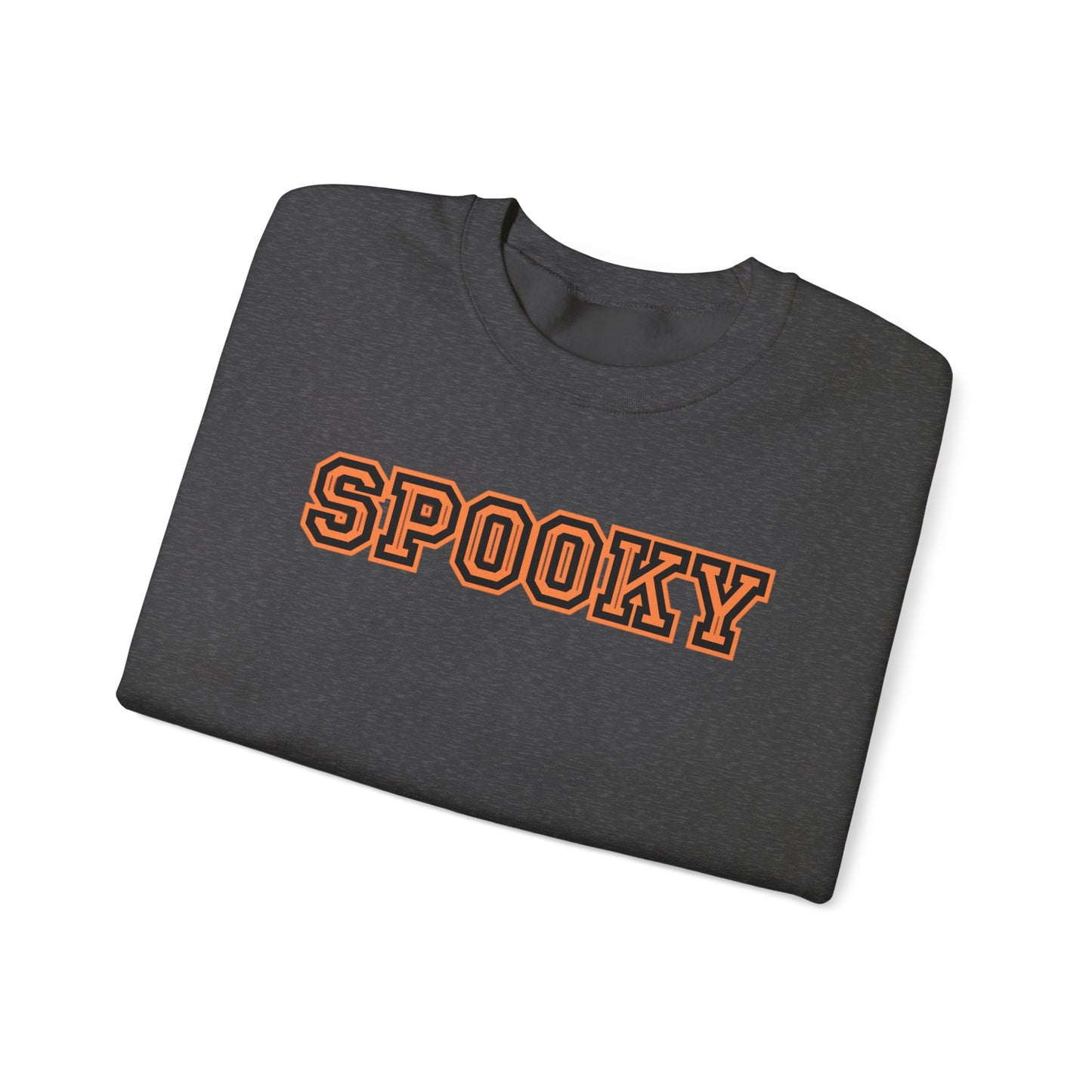 Spooky Crewneck Sweatshirt | Unisex Halloween Sweatshirt, Cozy Fall Apparel, Ghost-Themed Gift, Party Outfit, Casual Wear