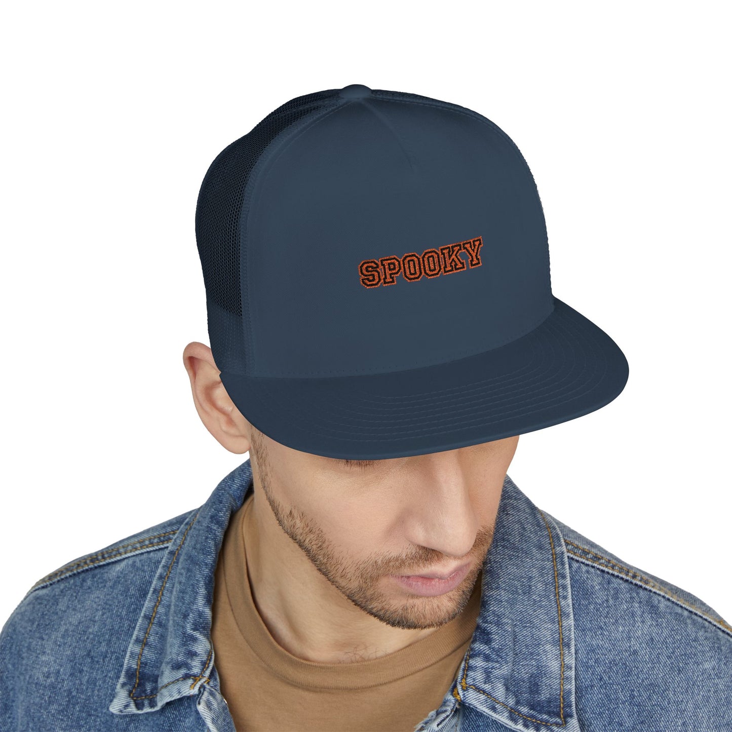 5 Panel Trucker Cap (Embroidery)