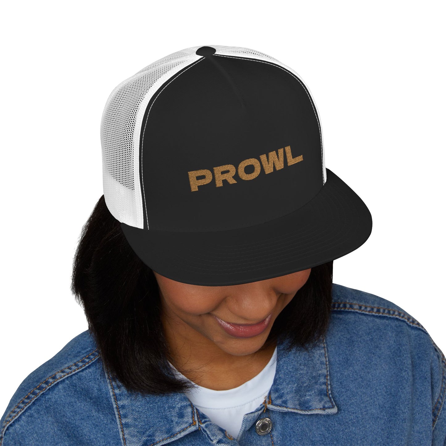 Prowl Trucker Cap - Stylish Embroidered Hat for Outdoor Enthusiasts, Perfect Gift for Friends, Summer Adventure, Trendy Fashion