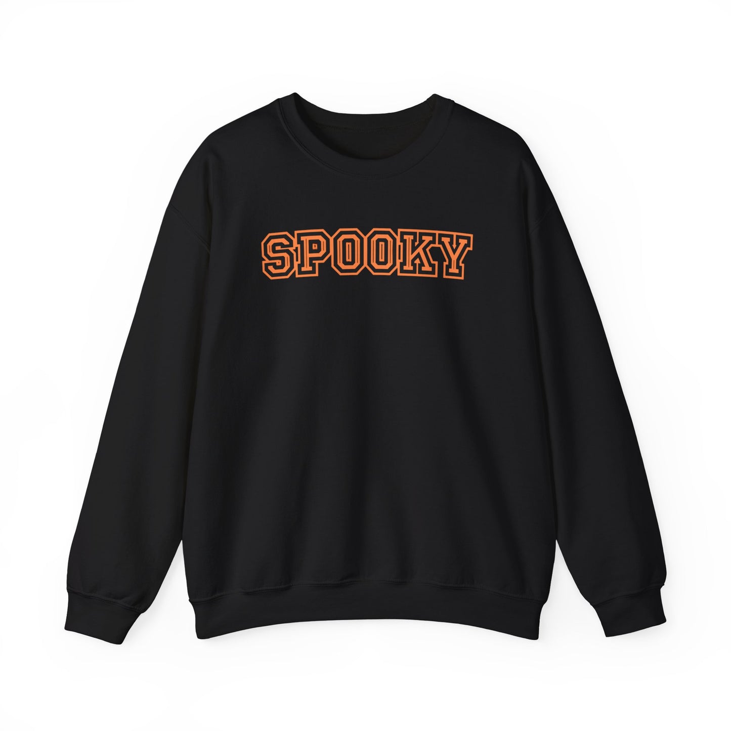 Spooky Crewneck Sweatshirt | Unisex Halloween Sweatshirt, Cozy Fall Apparel, Ghost-Themed Gift, Party Outfit, Casual Wear