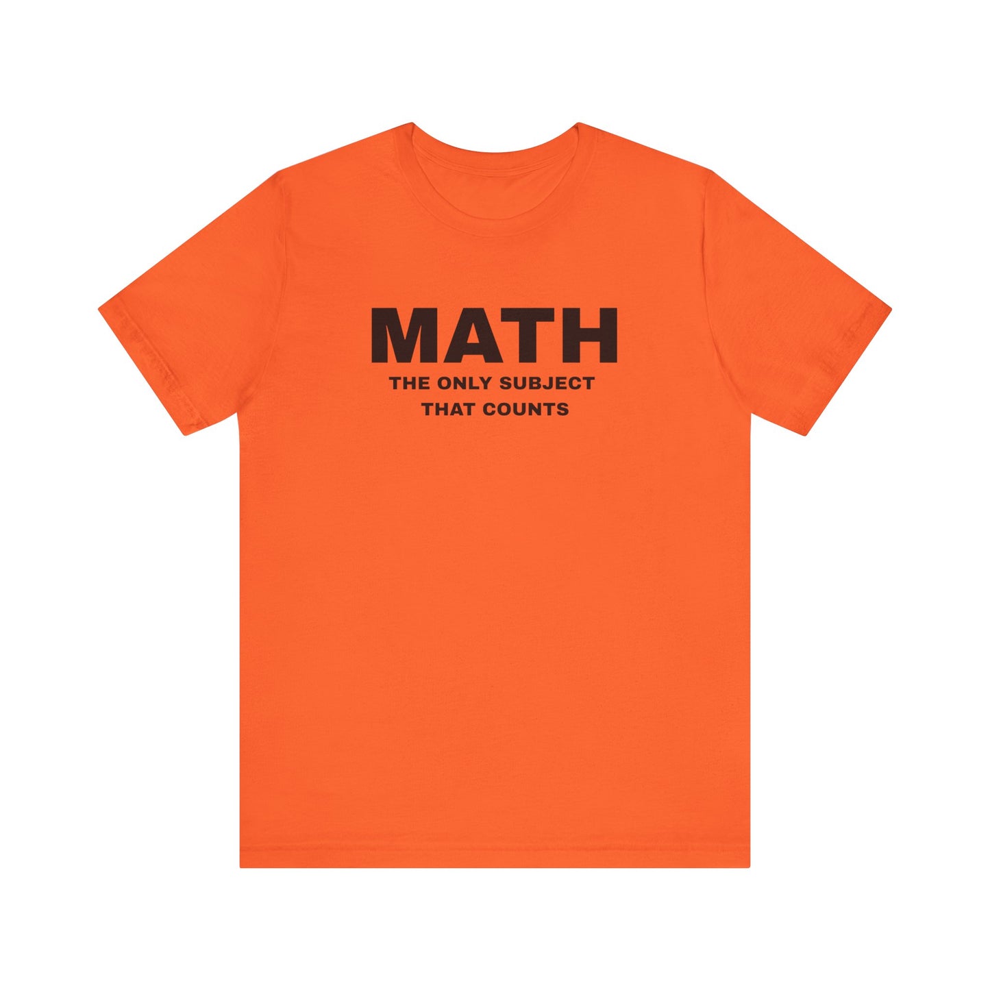 Math Lover Unisex Jersey Tee, Educational Gift, Teacher Appreciation, Back to School, Student Essentials, Mathematics Humor Shirt
