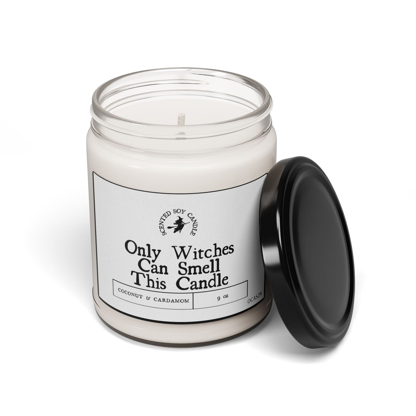 Only Witches Can Smell This Candle - Scented Soy Candle, 9oz, Eco-Friendly Aromatherapy, Home Décor Gift, Witchy Decor, Cozy Night In, [...]