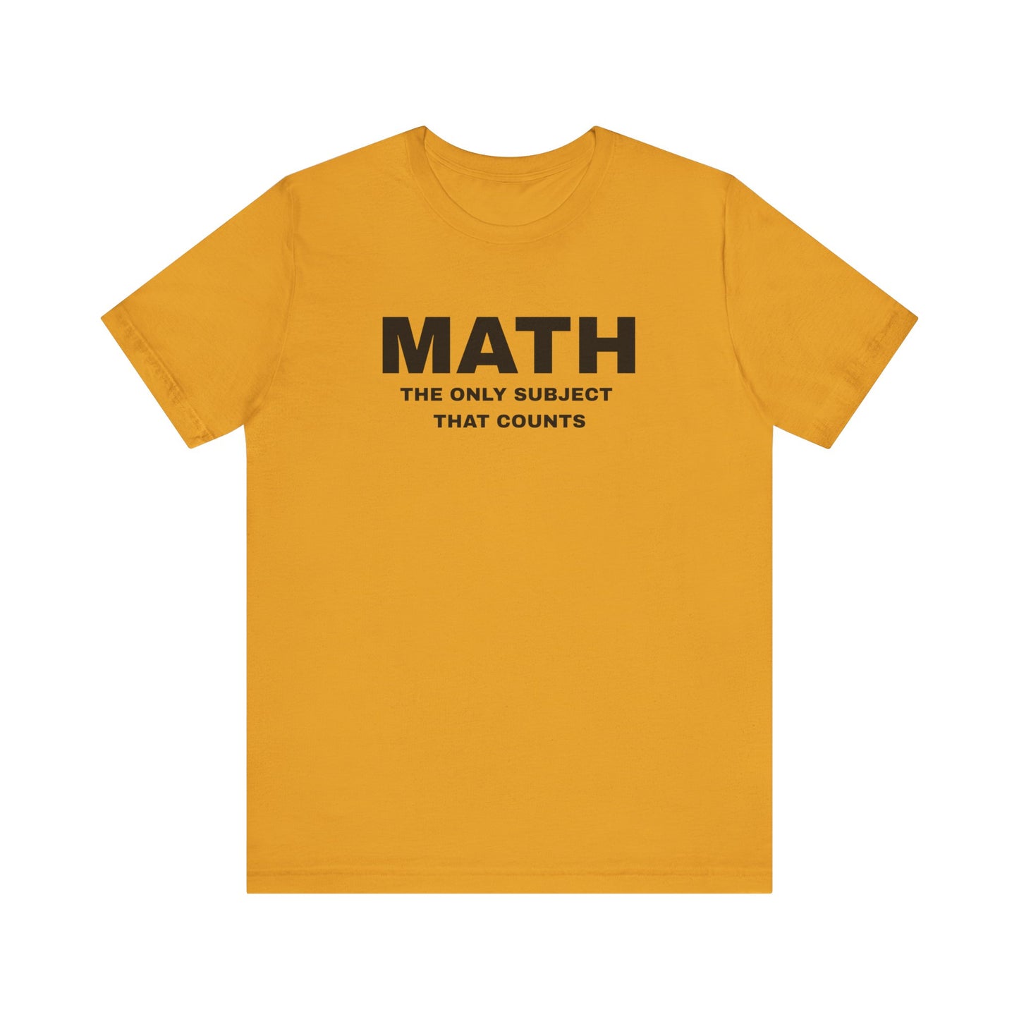 Math Lover Unisex Jersey Tee, Educational Gift, Teacher Appreciation, Back to School, Student Essentials, Mathematics Humor Shirt