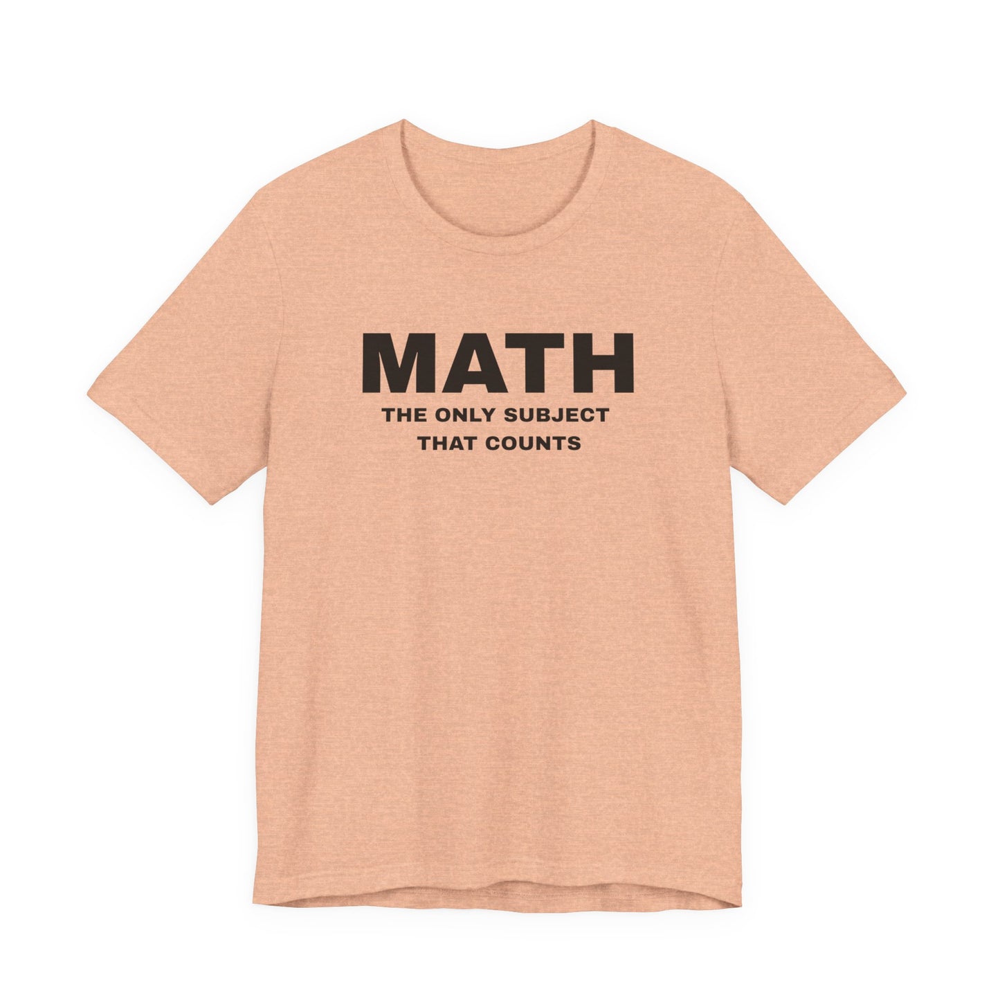Math Lover Unisex Jersey Tee, Educational Gift, Teacher Appreciation, Back to School, Student Essentials, Mathematics Humor Shirt