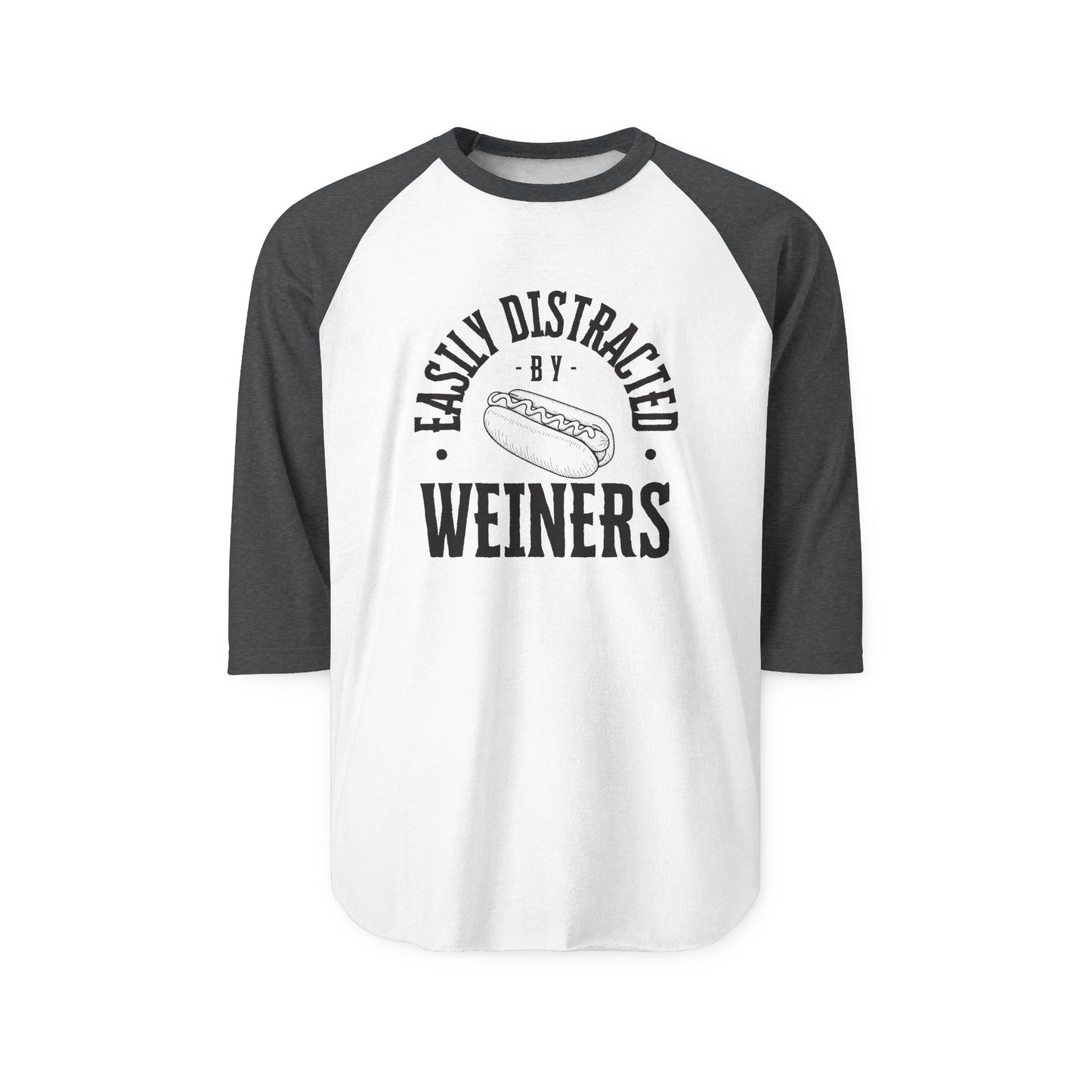 Unisex Three-Quarter Sleeve Raglan Shirt