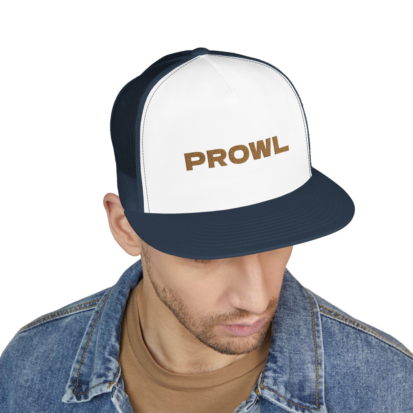 Prowl Trucker Cap - Stylish Embroidered Hat for Outdoor Enthusiasts, Perfect Gift for Friends, Summer Adventure, Trendy Fashion