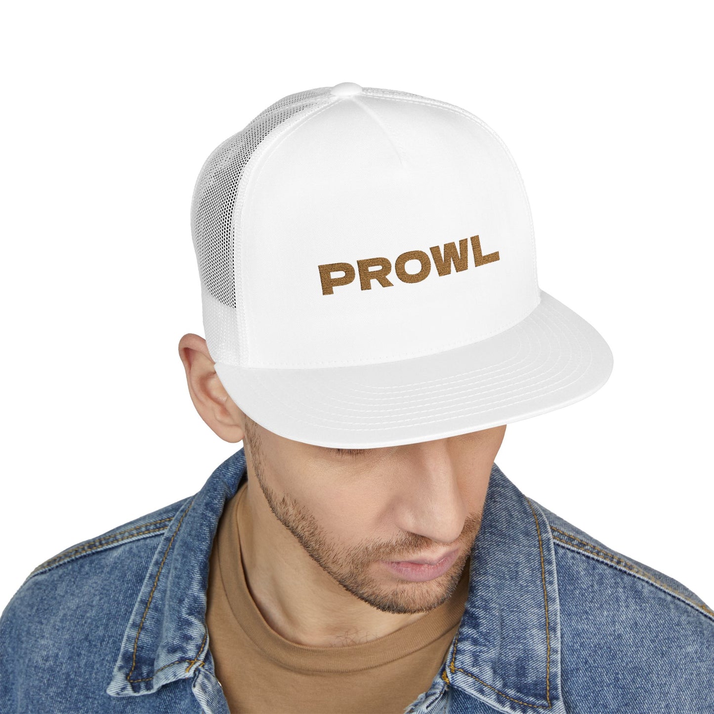 Prowl Trucker Cap - Stylish Embroidered Hat for Outdoor Enthusiasts, Perfect Gift for Friends, Summer Adventure, Trendy Fashion