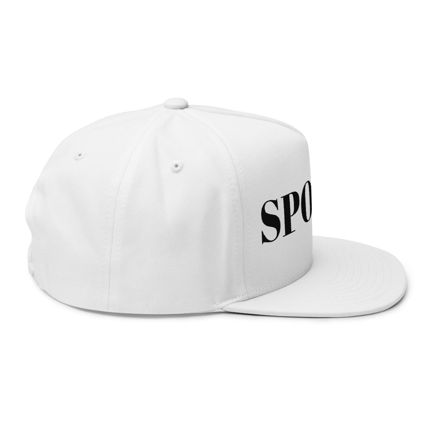 Flat Bill Cap (Embroidery)