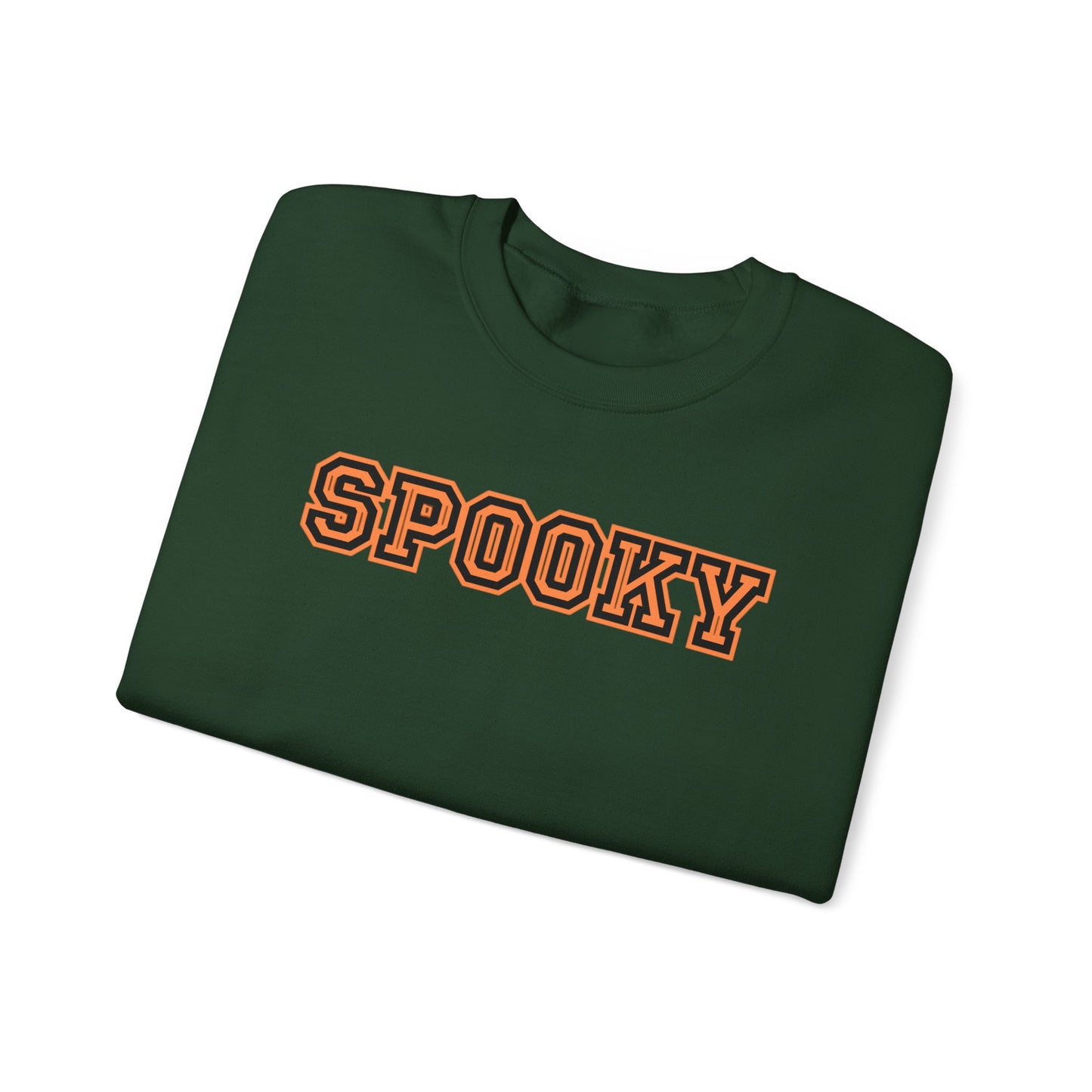 Spooky Crewneck Sweatshirt | Unisex Halloween Sweatshirt, Cozy Fall Apparel, Ghost-Themed Gift, Party Outfit, Casual Wear