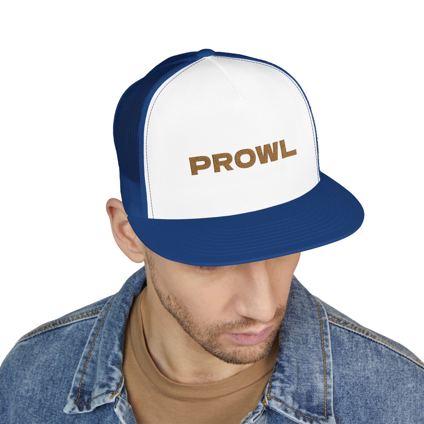 Prowl Trucker Cap - Stylish Embroidered Hat for Outdoor Enthusiasts, Perfect Gift for Friends, Summer Adventure, Trendy Fashion