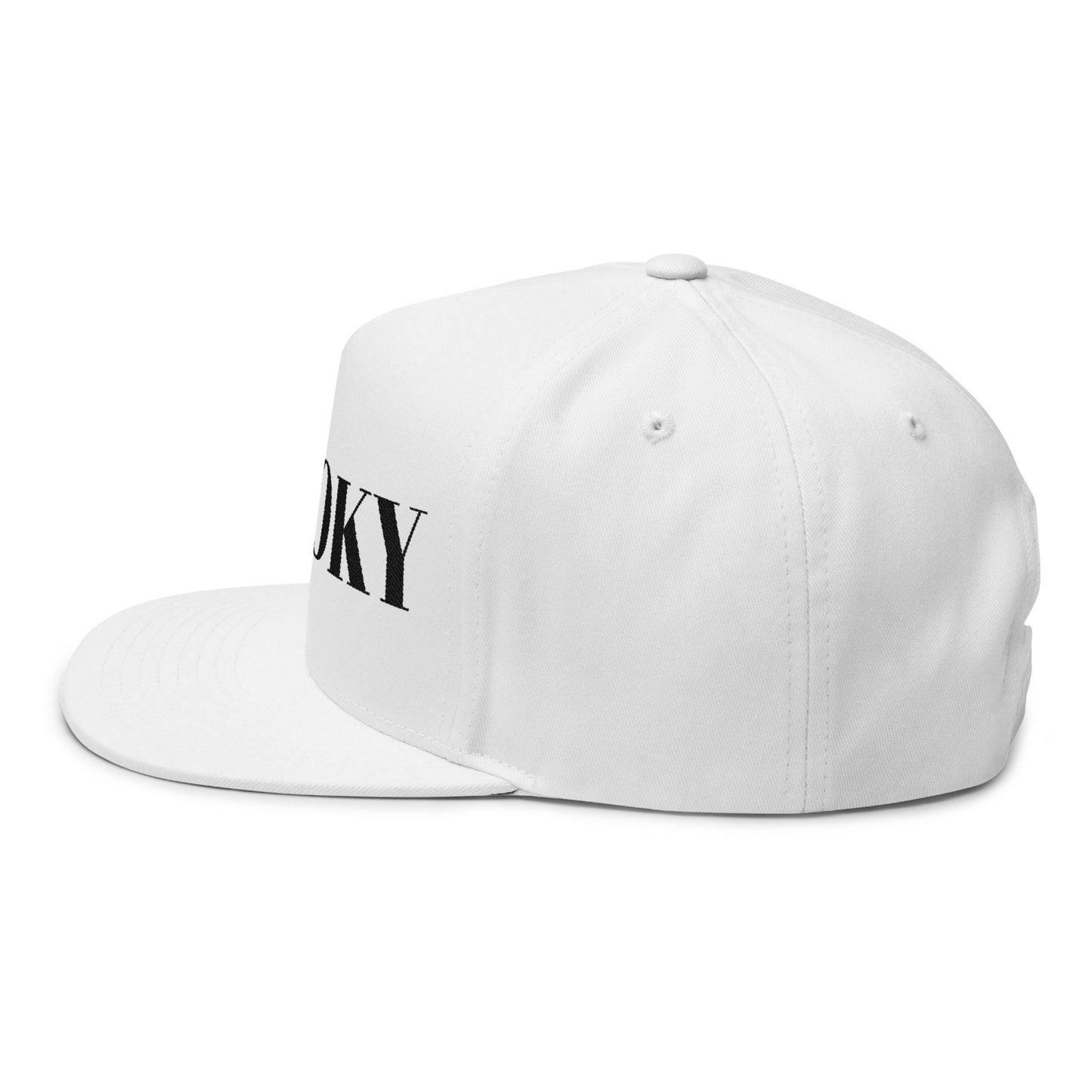 Flat Bill Cap (Embroidery)