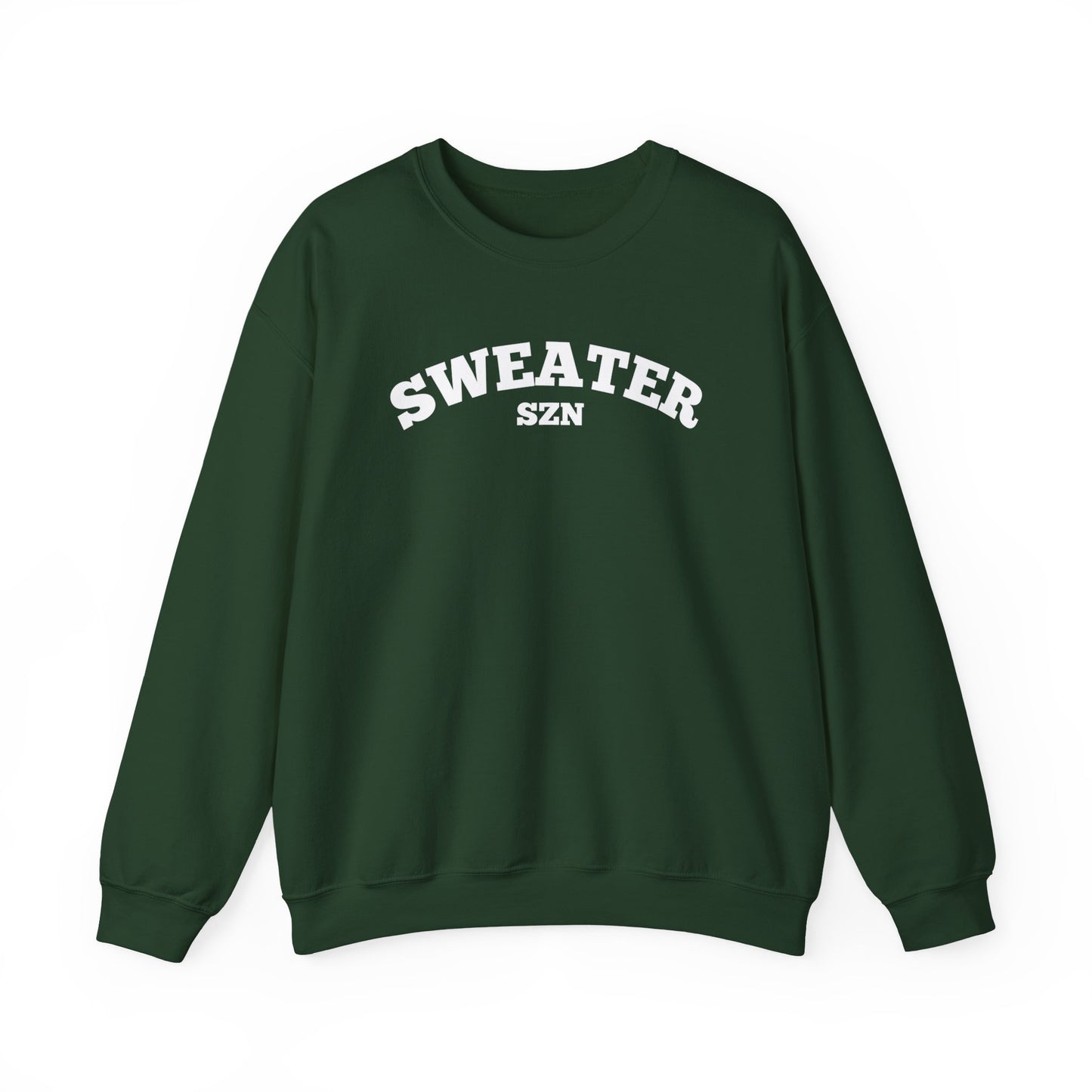 Cozy Sweater SZN Crewneck Sweatshirt - Perfect for Fall, Casual Wear, Gifts, Autumn Style, Unisex Apparel