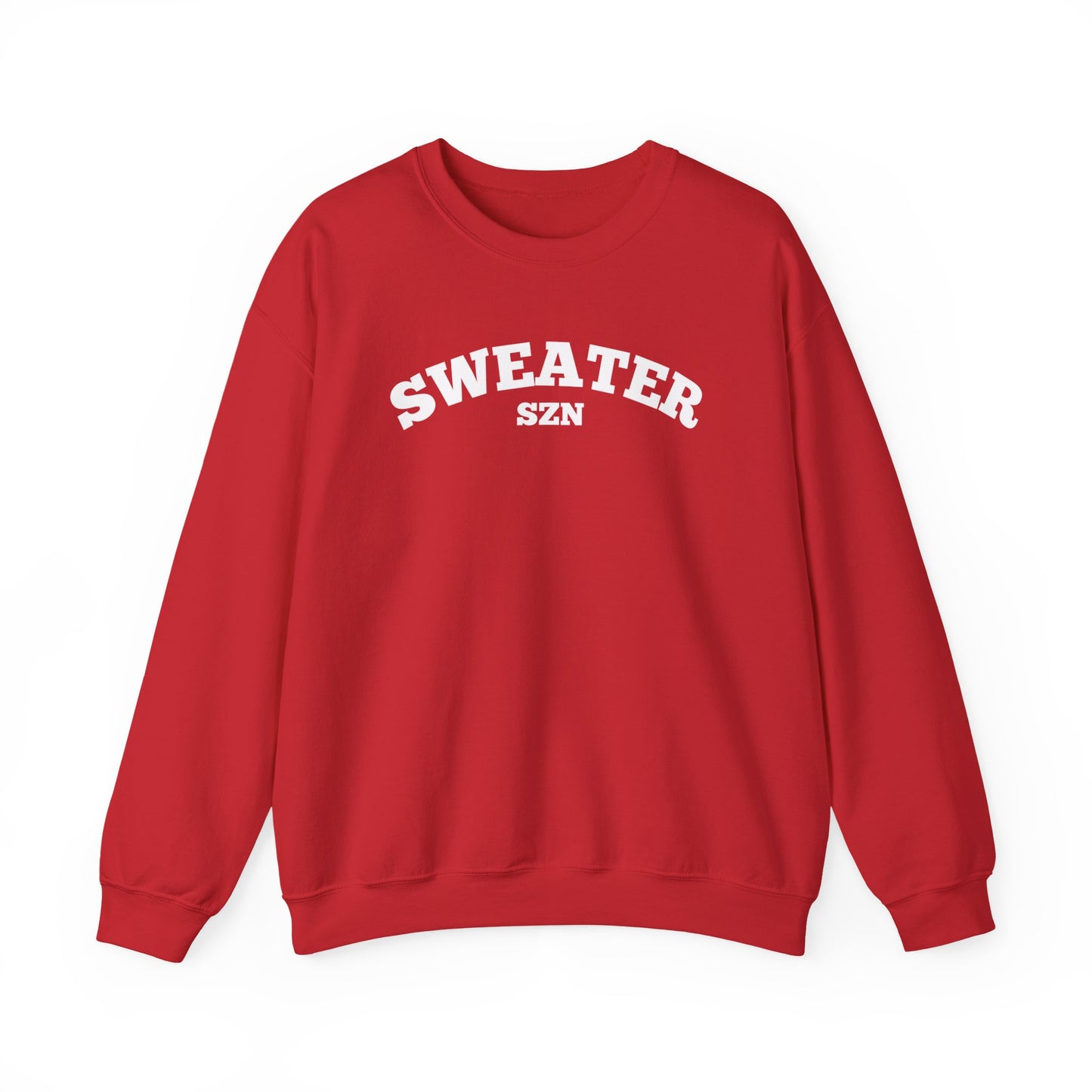 Cozy Sweater SZN Crewneck Sweatshirt - Perfect for Fall, Casual Wear, Gifts, Autumn Style, Unisex Apparel