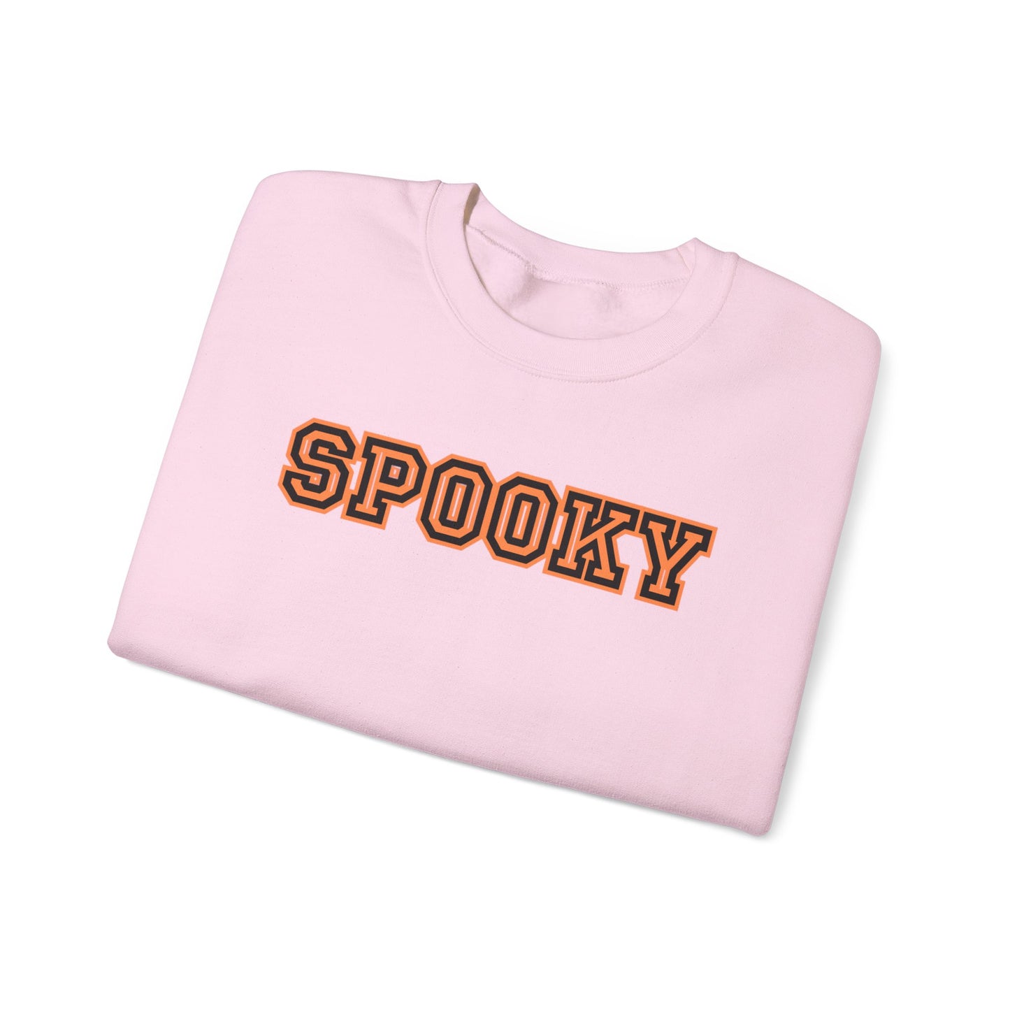 Spooky Crewneck Sweatshirt | Unisex Halloween Sweatshirt, Cozy Fall Apparel, Ghost-Themed Gift, Party Outfit, Casual Wear