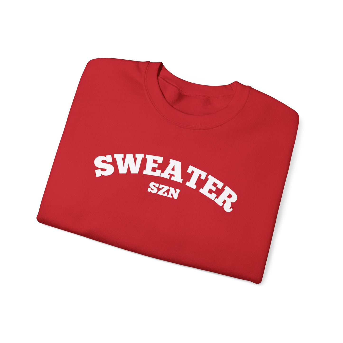 Cozy Sweater SZN Crewneck Sweatshirt - Perfect for Fall, Casual Wear, Gifts, Autumn Style, Unisex Apparel