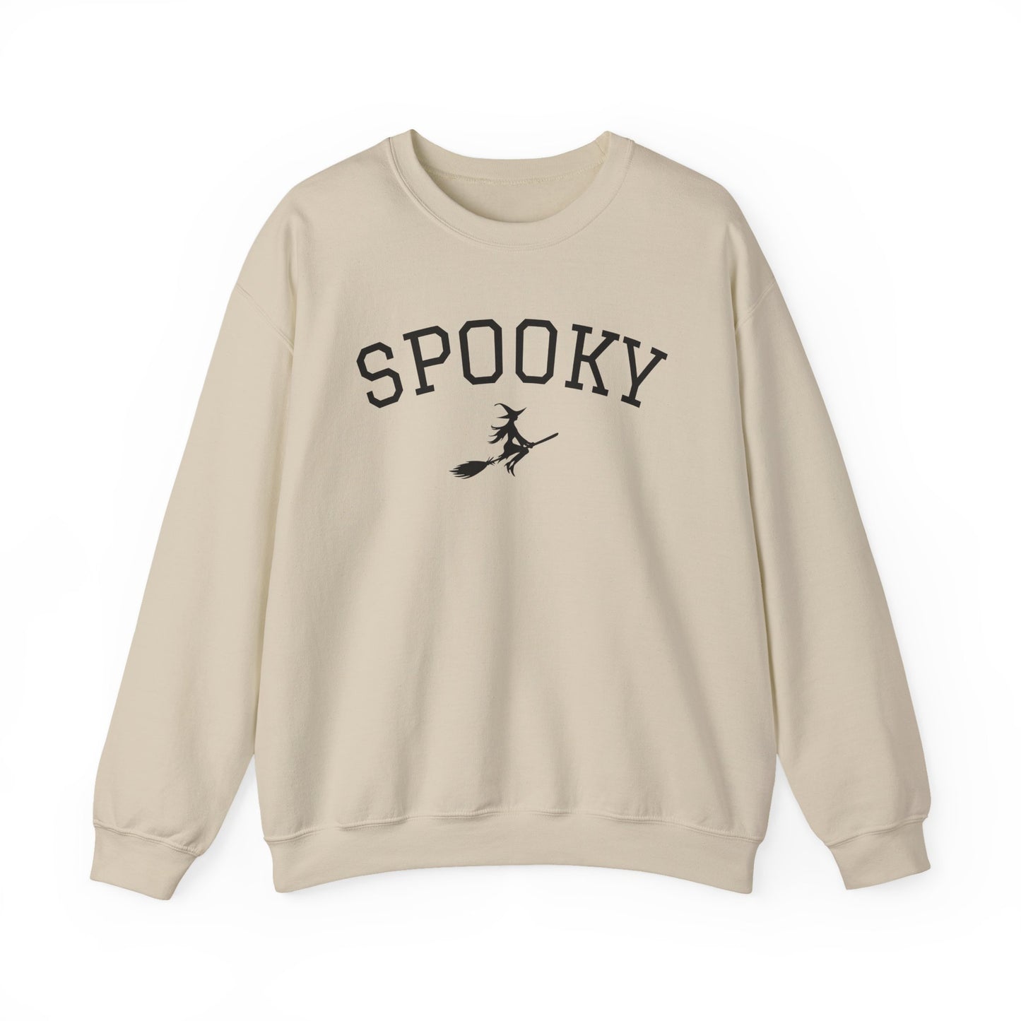 Spooky Witch Crewneck Sweatshirt | Cozy Fall Apparel, Unisex Gift, Vintage Style, Autumn Fashion