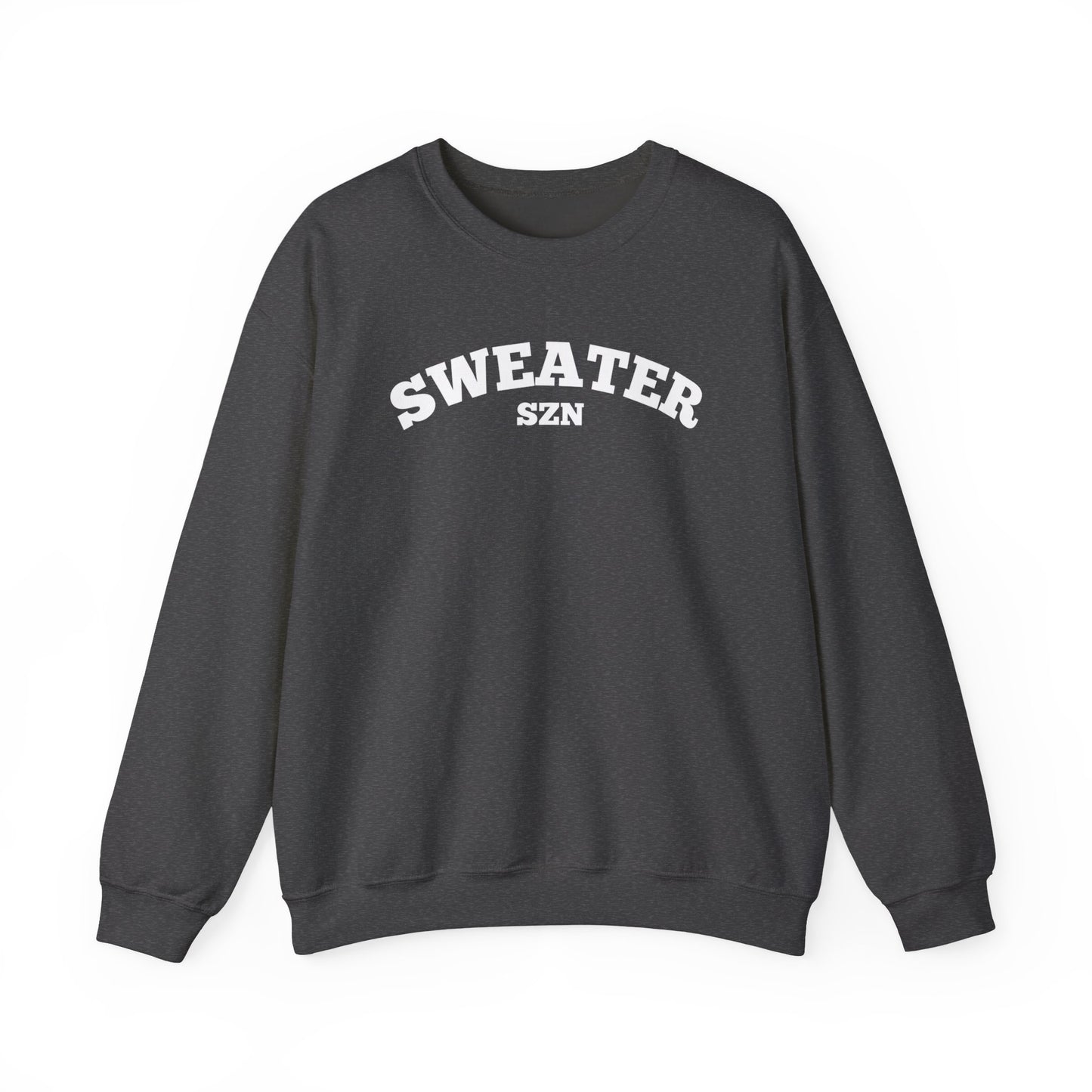 Cozy Sweater SZN Crewneck Sweatshirt - Perfect for Fall, Casual Wear, Gifts, Autumn Style, Unisex Apparel