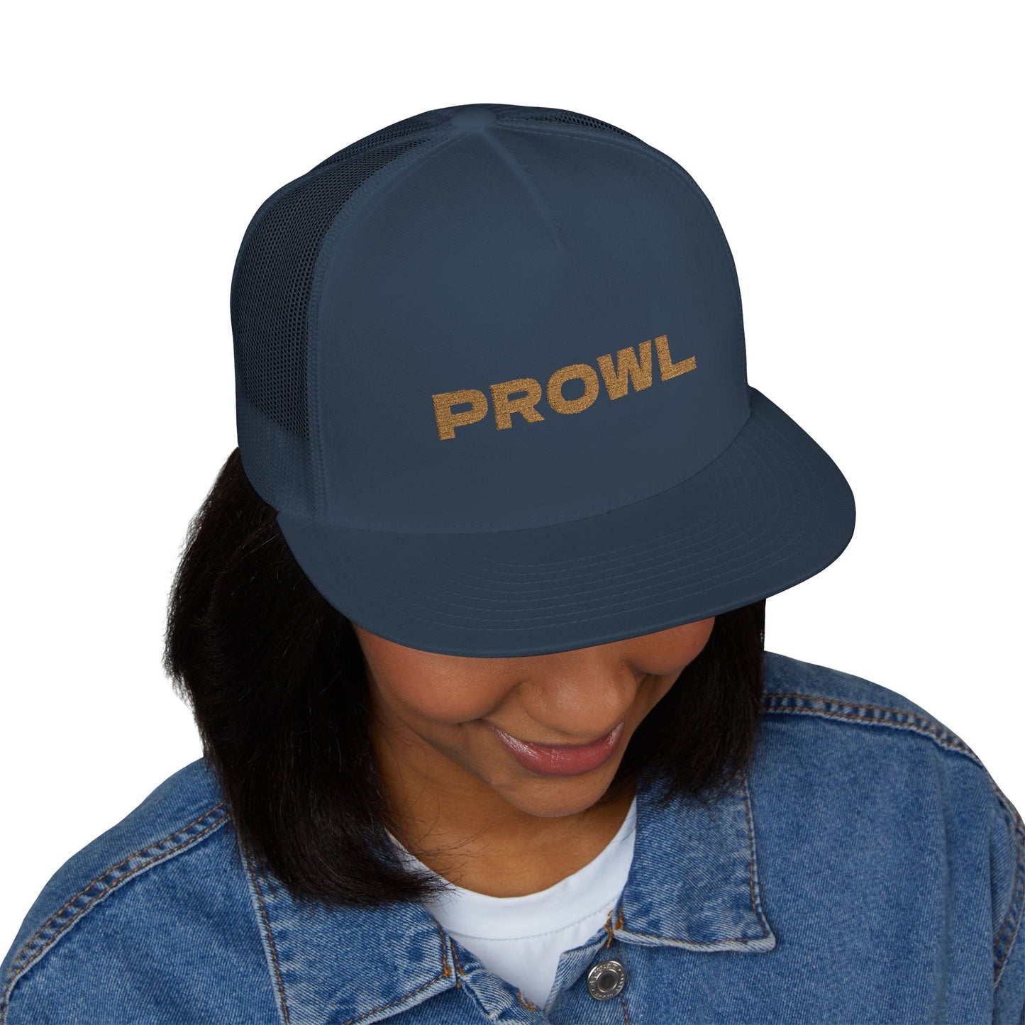 Prowl Trucker Cap - Stylish Embroidered Hat for Outdoor Enthusiasts, Perfect Gift for Friends, Summer Adventure, Trendy Fashion