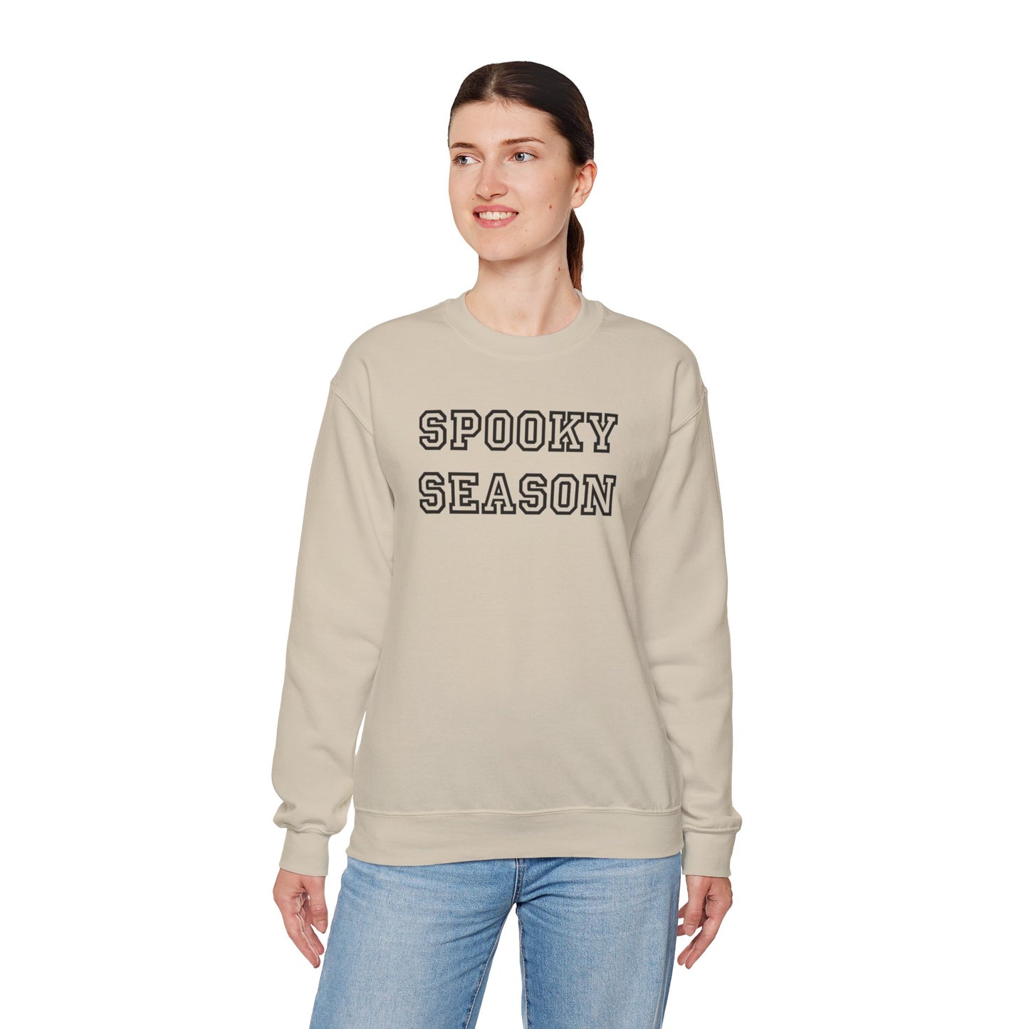 Spooky Season Crewneck Sweatshirt | Cozy Fall Apparel, Unisex Gift, Vintage Style, Autumn Fashion
