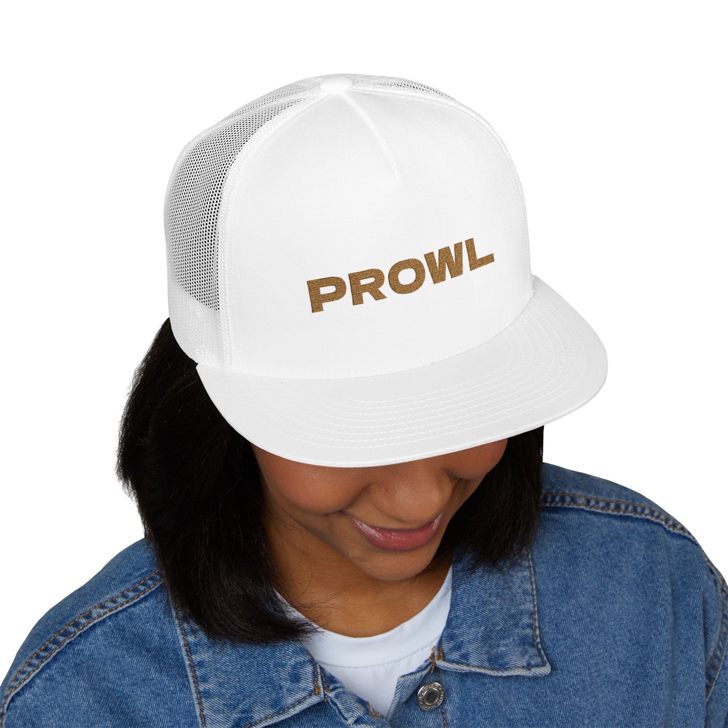 Prowl Trucker Cap - Stylish Embroidered Hat for Outdoor Enthusiasts, Perfect Gift for Friends, Summer Adventure, Trendy Fashion