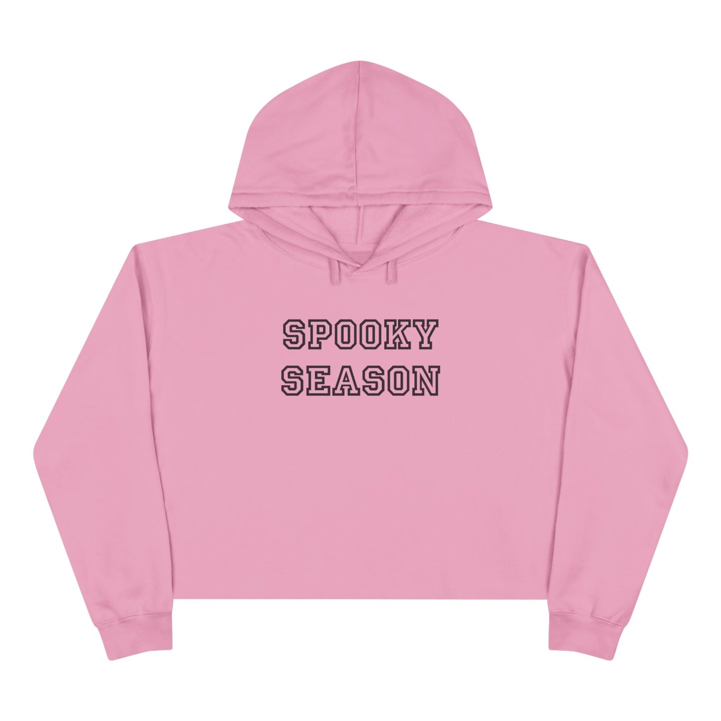 Spooky Season Crop Hoodie - Trendy Fall Fashion, Gift for Whiskey Lovers, Casual Wear, Cozy Lounge Top, Perfect for Parties