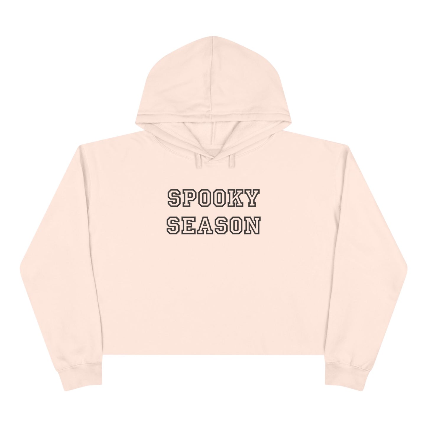 Spooky Season Crop Hoodie - Trendy Fall Fashion, Gift for Whiskey Lovers, Casual Wear, Cozy Lounge Top, Perfect for Parties