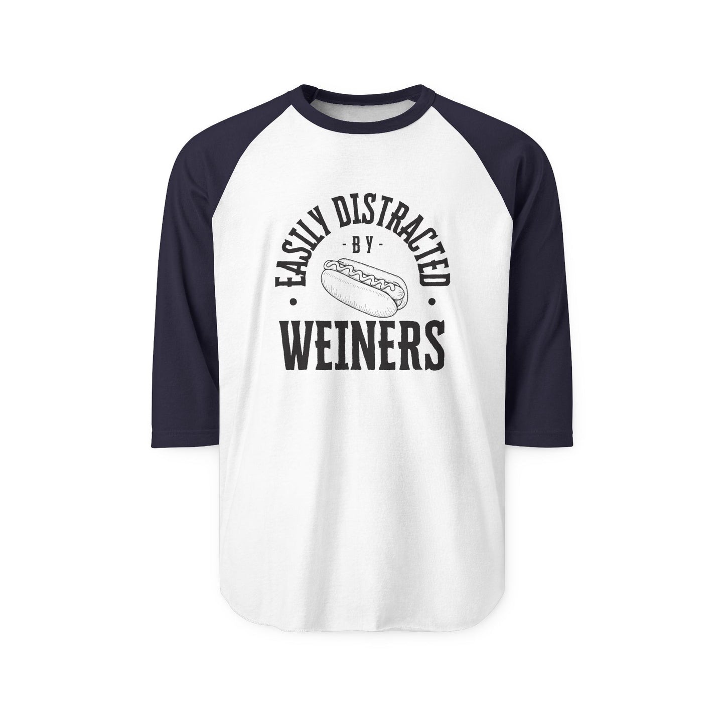 Unisex Three-Quarter Sleeve Raglan Shirt