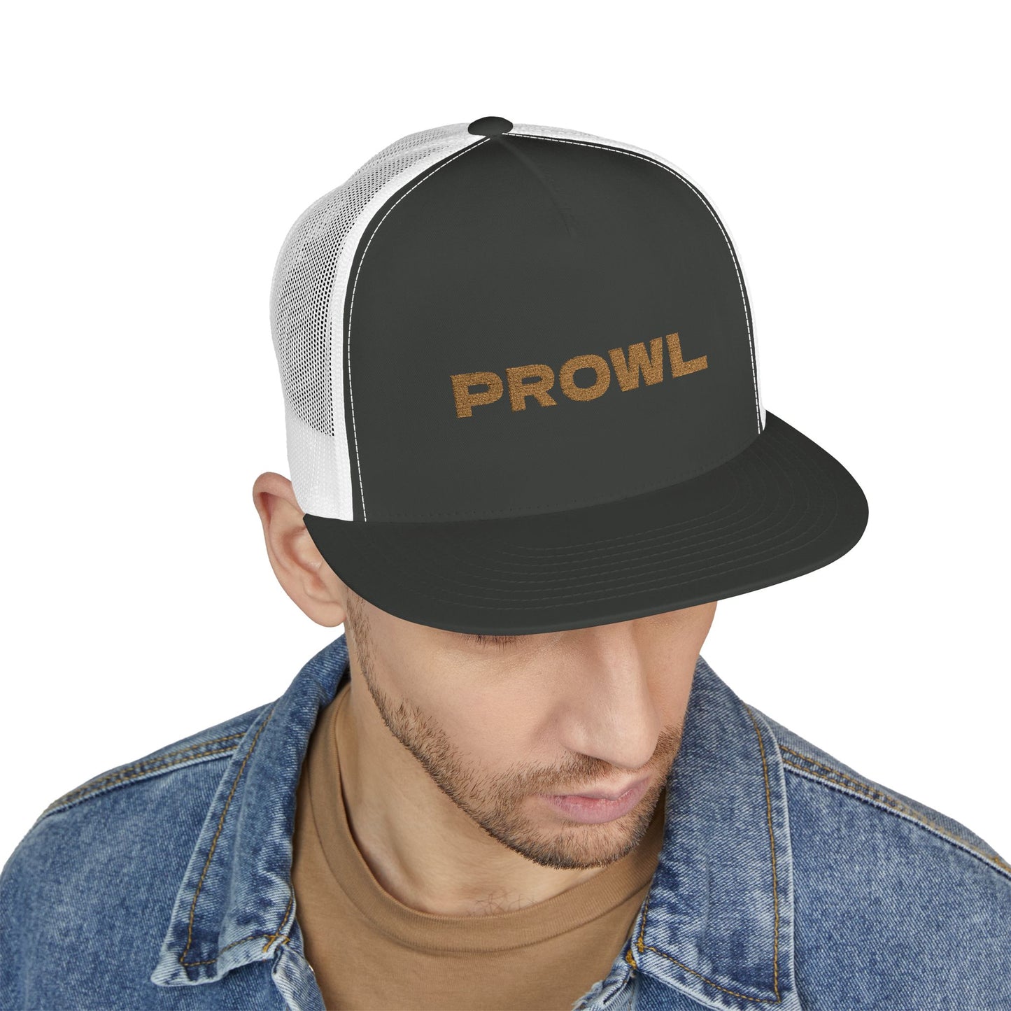 Prowl Trucker Cap - Stylish Embroidered Hat for Outdoor Enthusiasts, Perfect Gift for Friends, Summer Adventure, Trendy Fashion